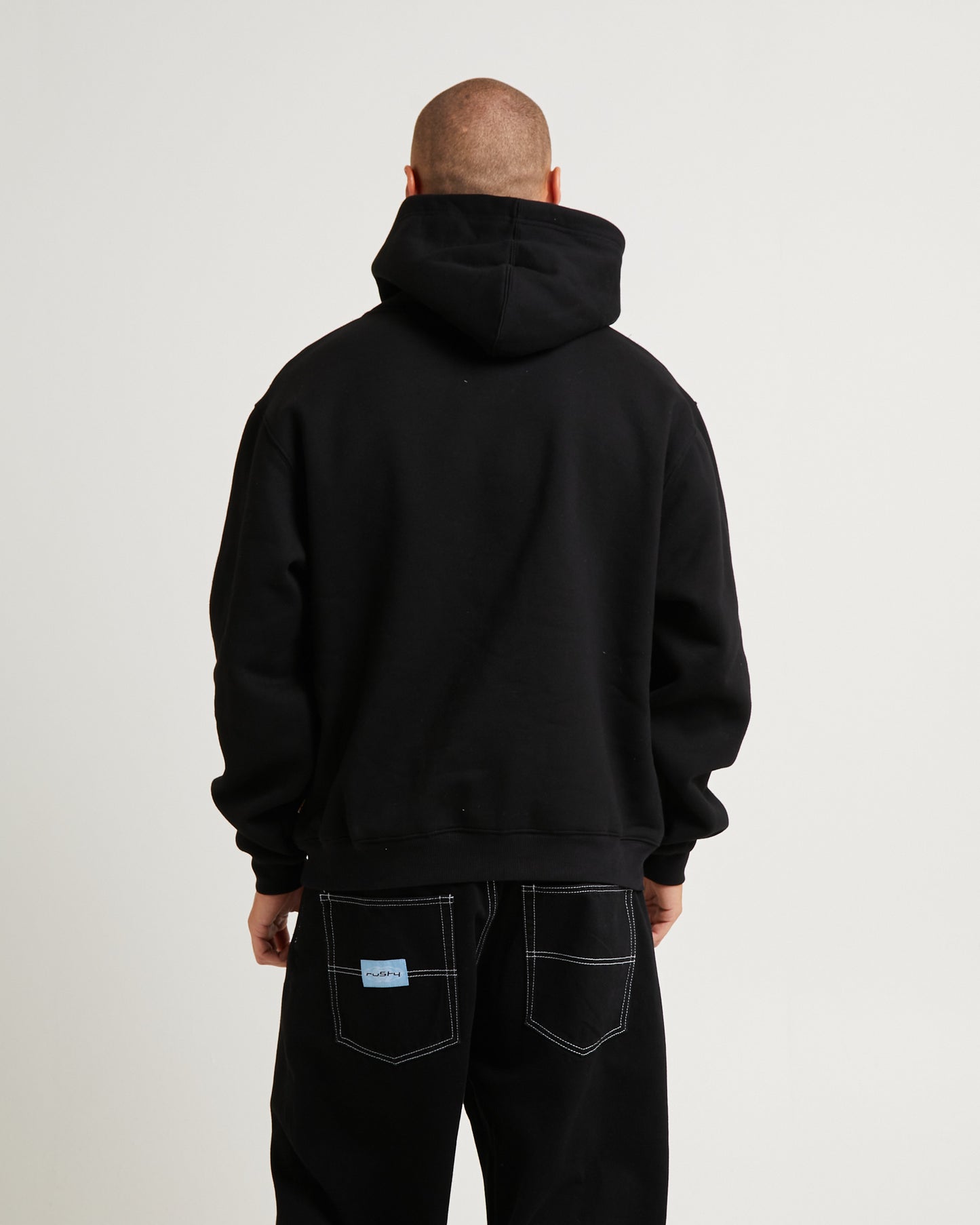 Freeway Hooded Fleece Jumper Black