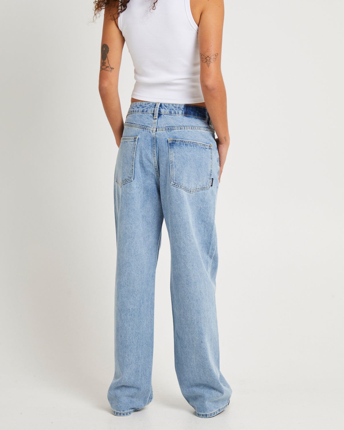 Bobby Baggy Dad Denim Jeans ISLAND BLUE