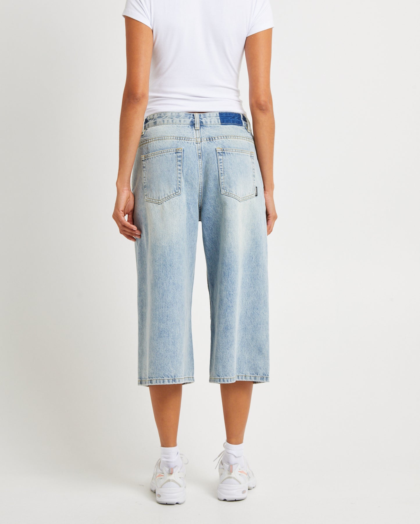 Bobby Crop Denim Jorts