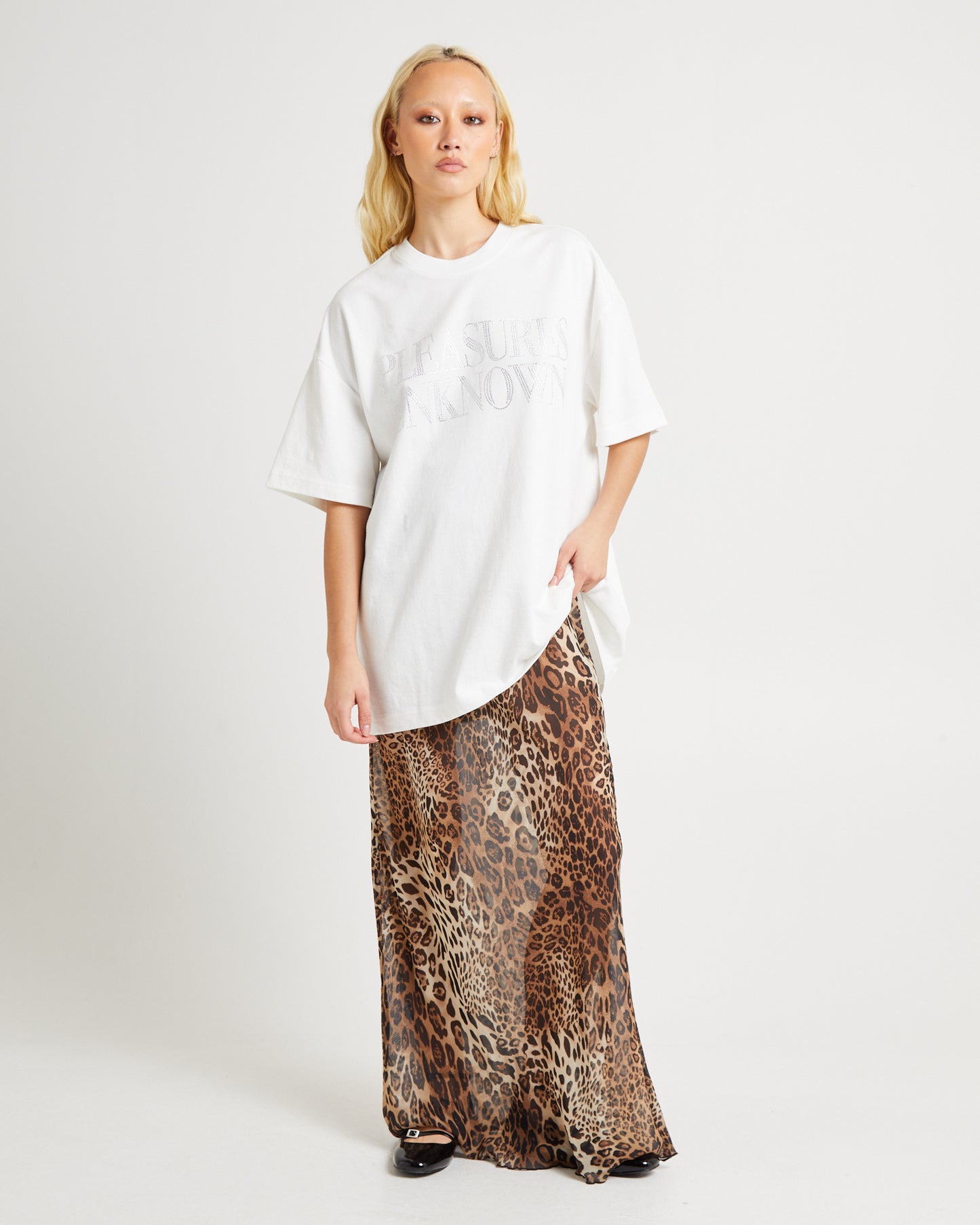 Unknown Diamonte Boyfriend T-Shirt