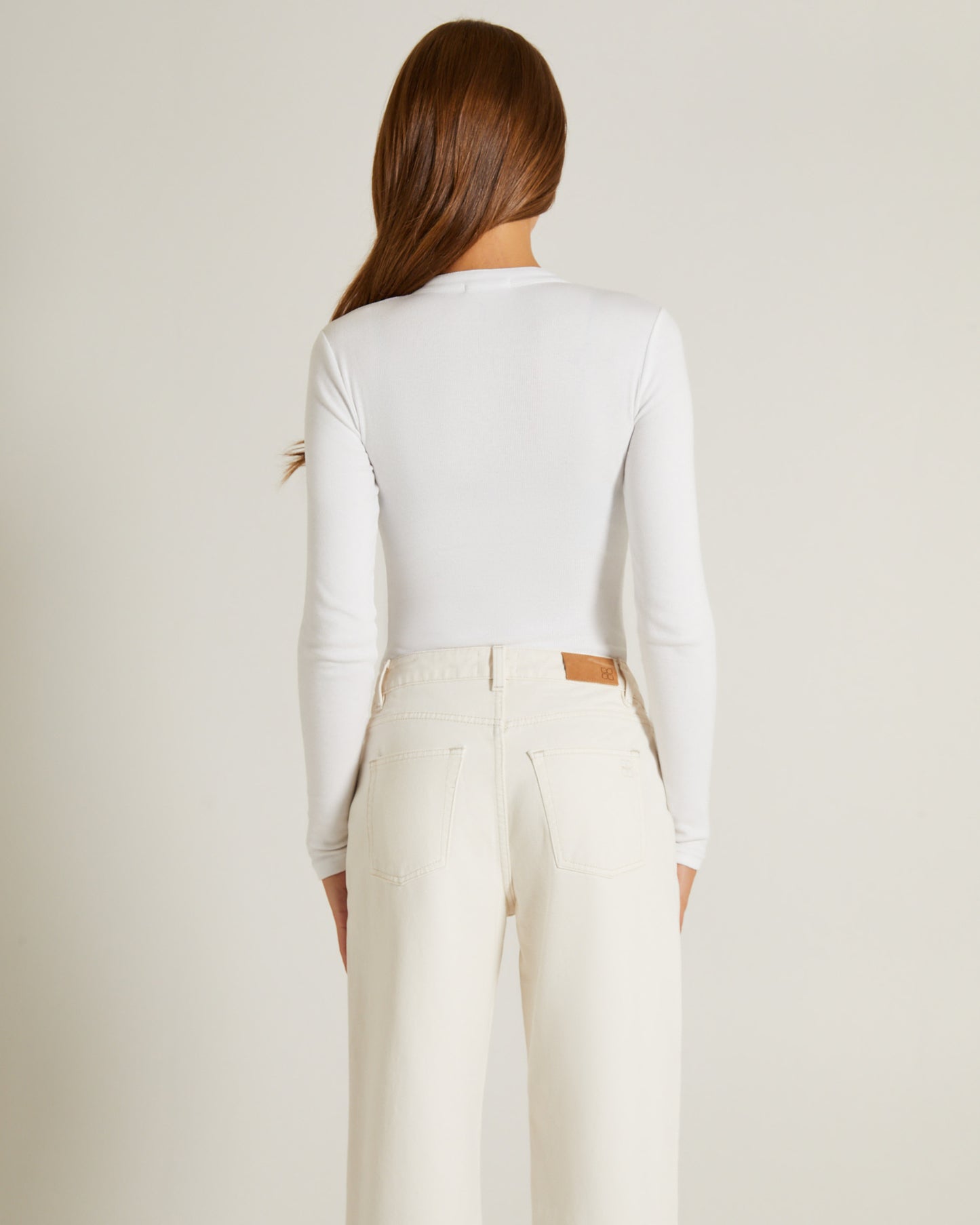 Button Front Long Sleeve Bodysuit