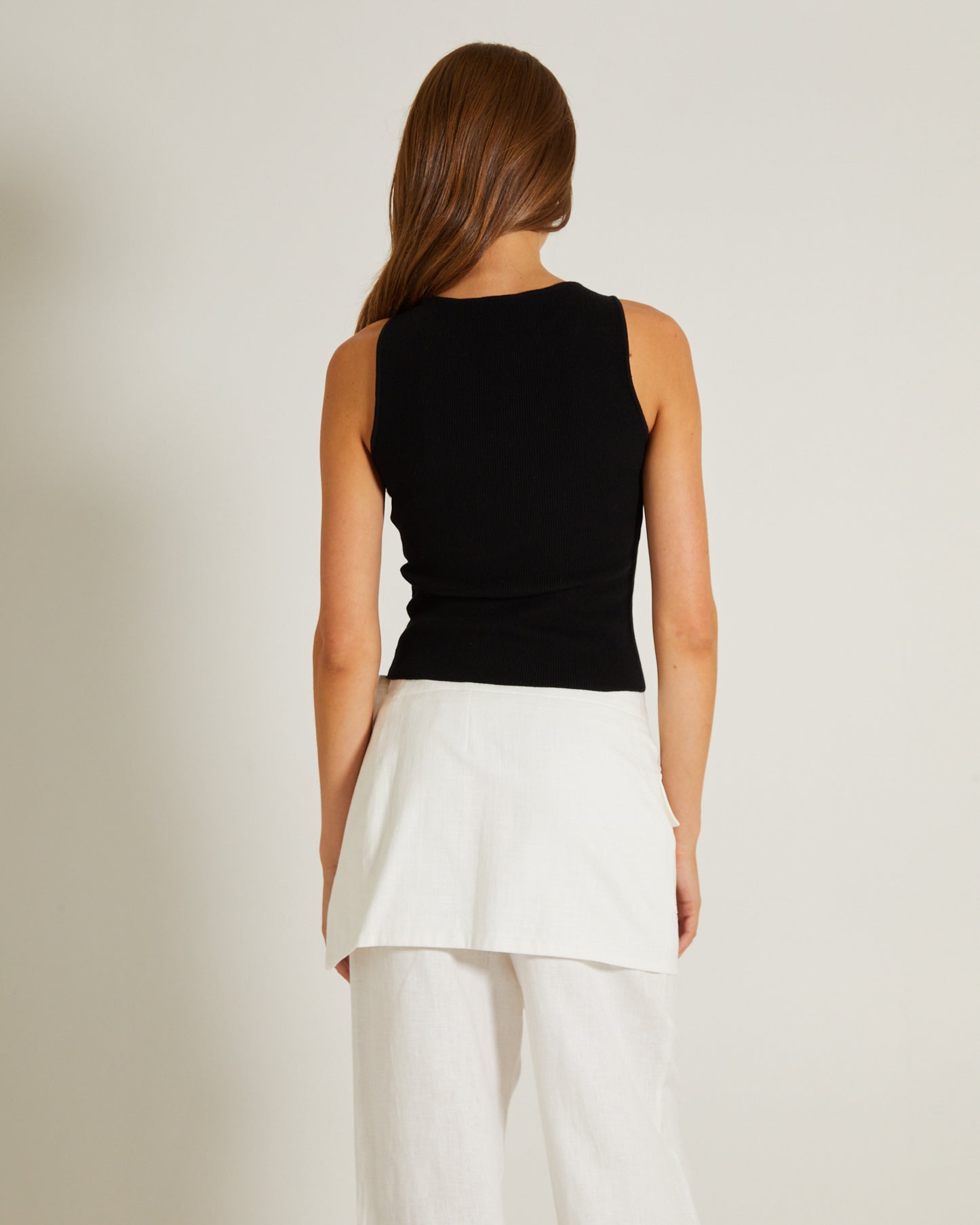 Luxe Knit Slim Fit Tank Top