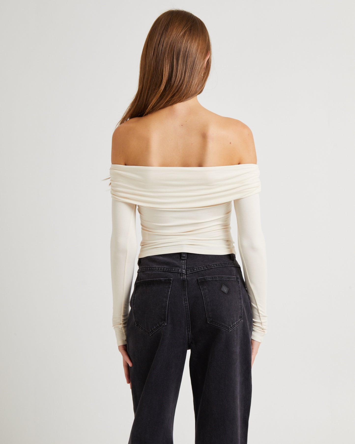 Kia Cold Shoulder Ruch Top