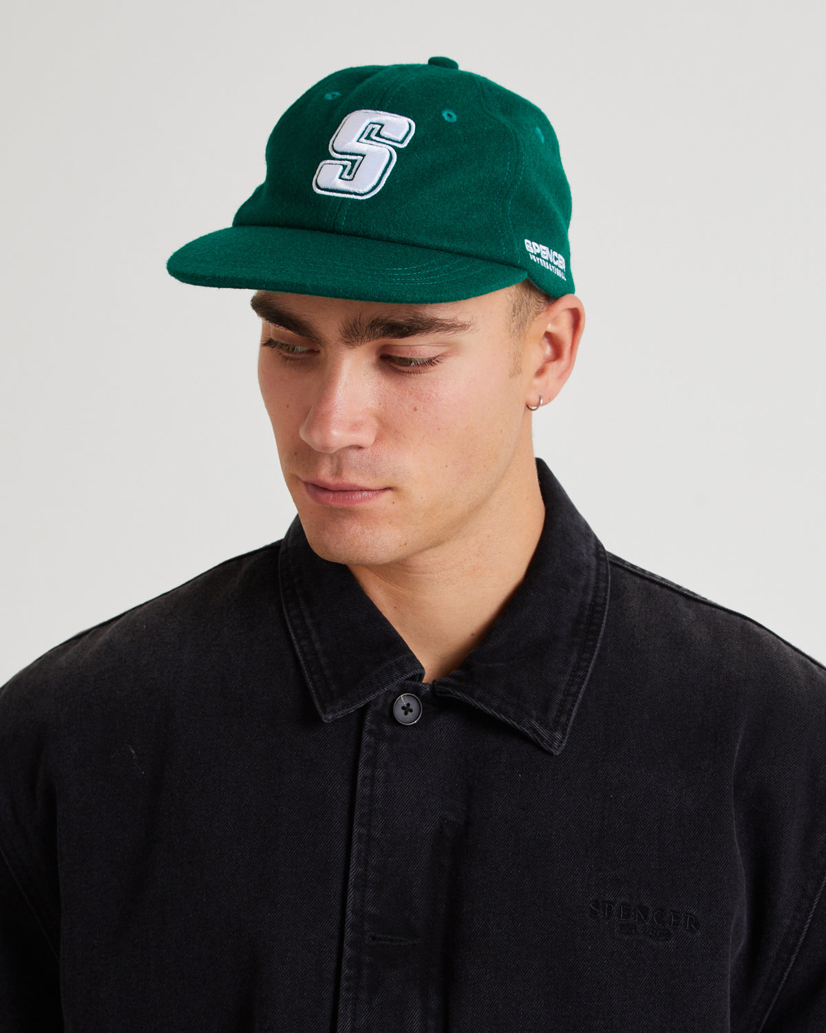Wool Felt Cap GREEN