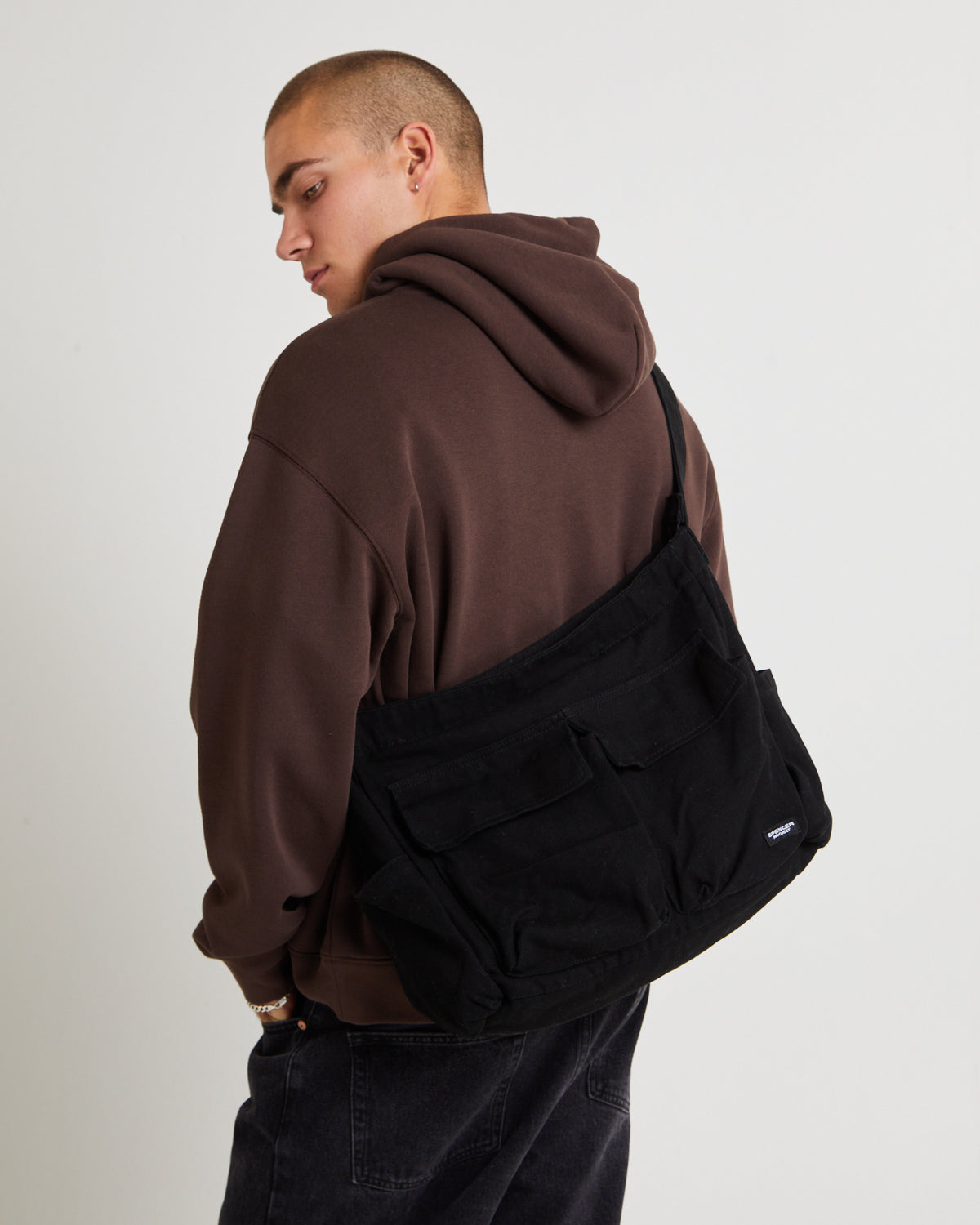 Tactical Messenger Bag BLACK