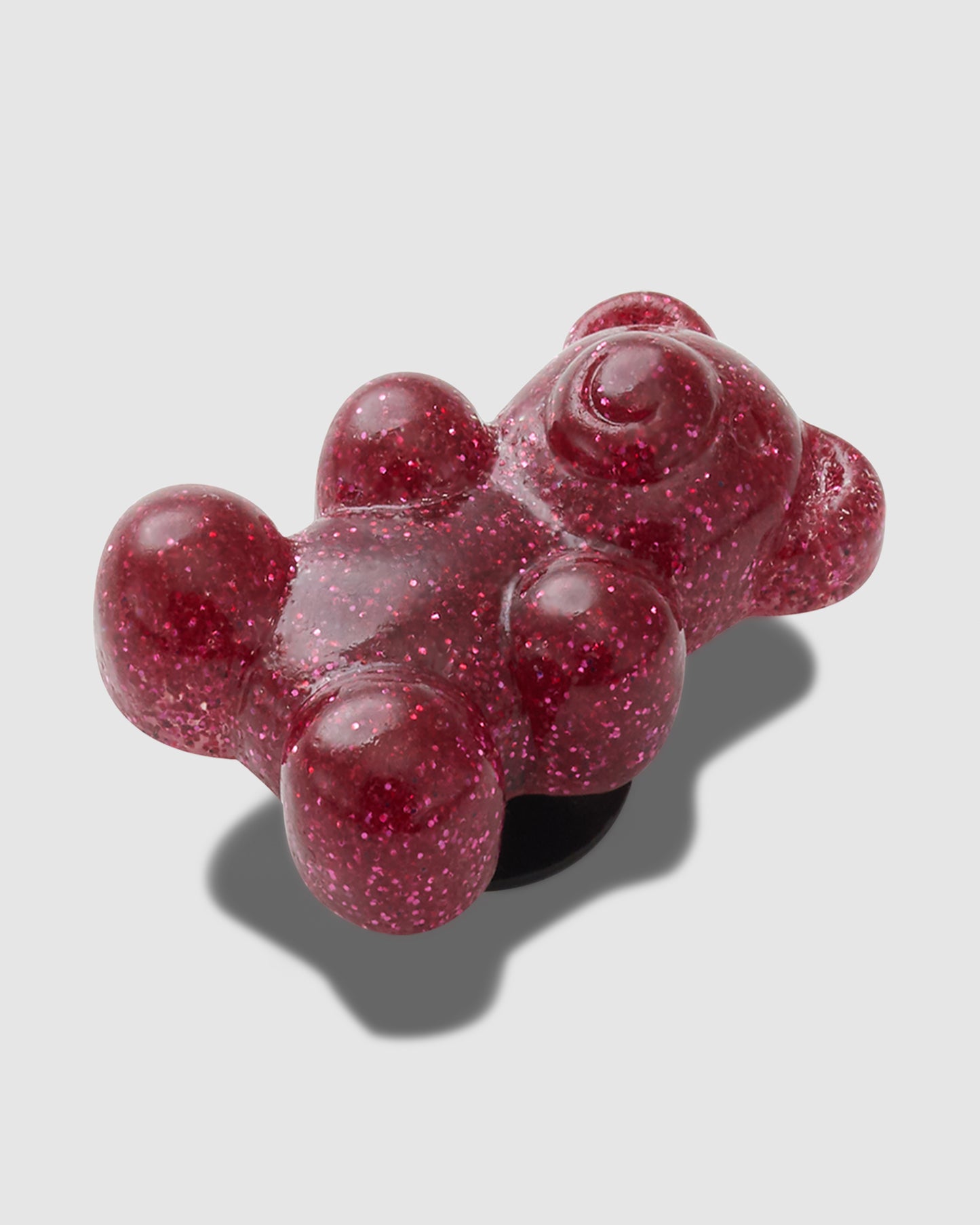 Glitter Pink Candy Bear Jibbitz