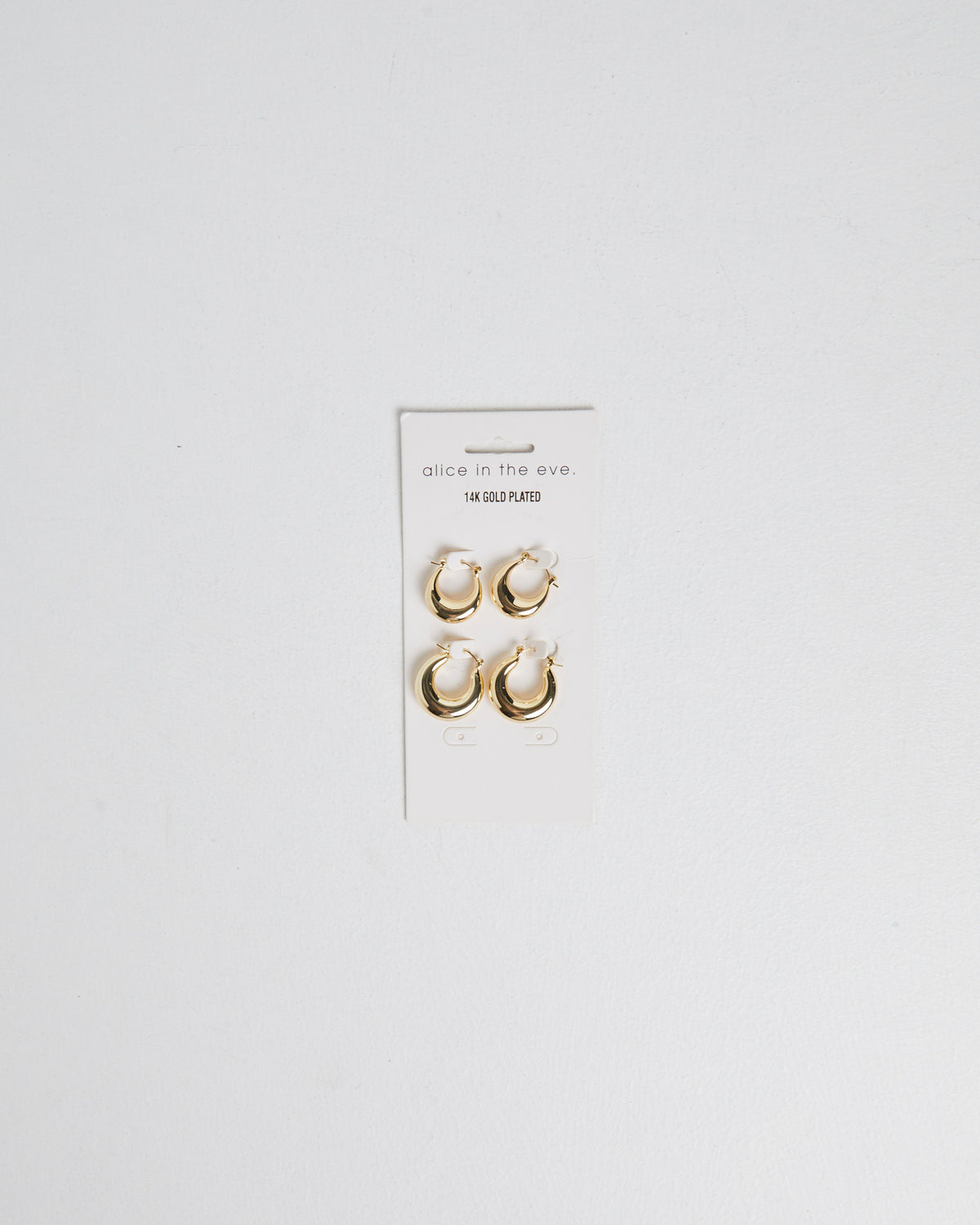 14K Gold Classic Core Hoop Pack GOLD