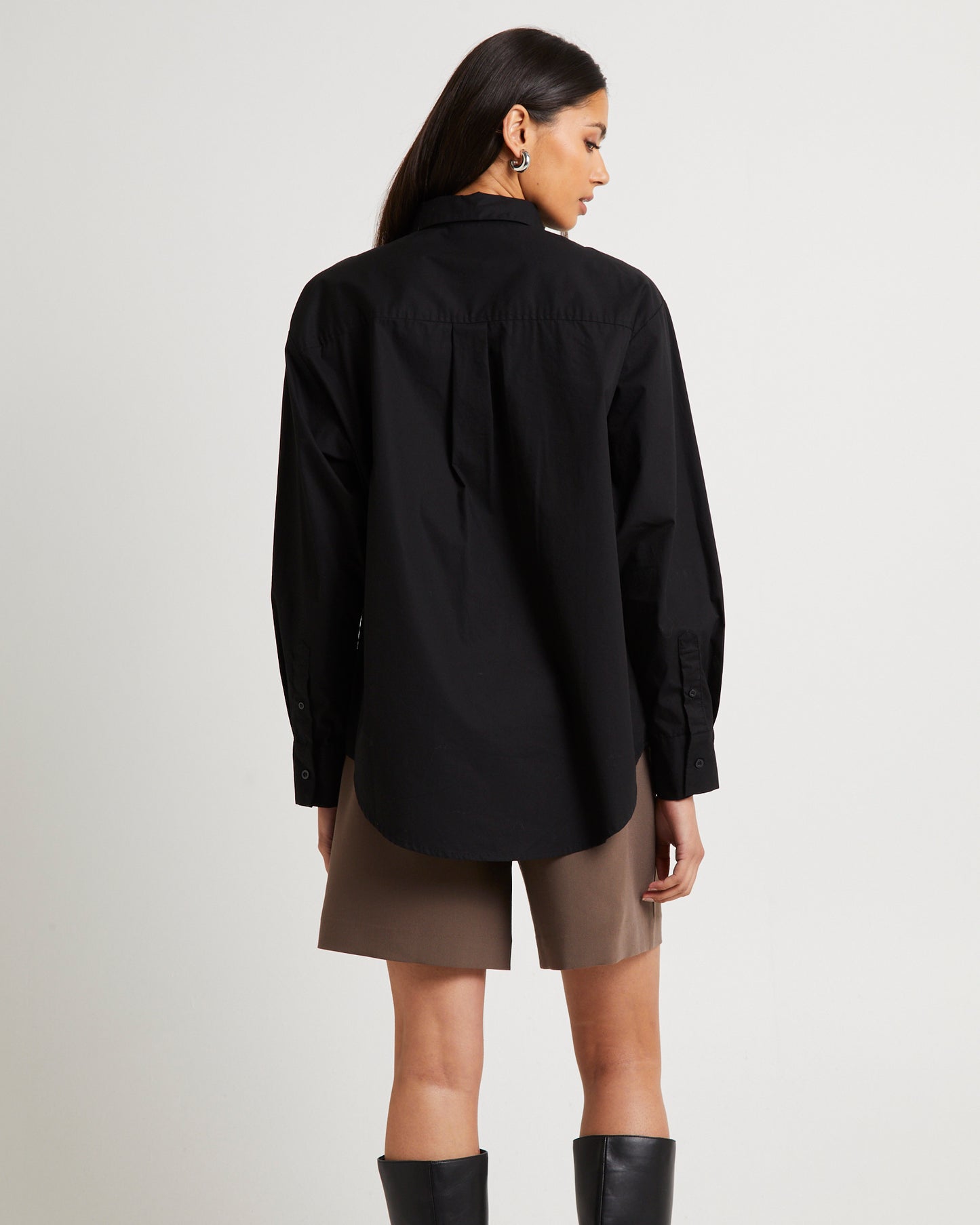 Oversized Poplin Shirt
