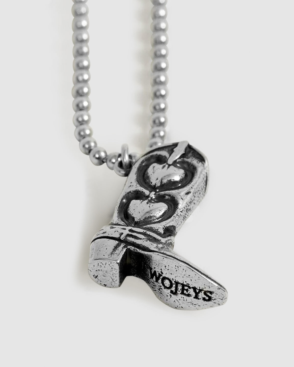 Boot Necklace Silver SILVER
