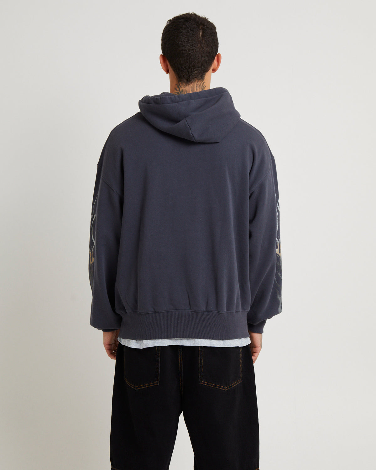 Scorched Boxy Pull On Hood CHARCOAL