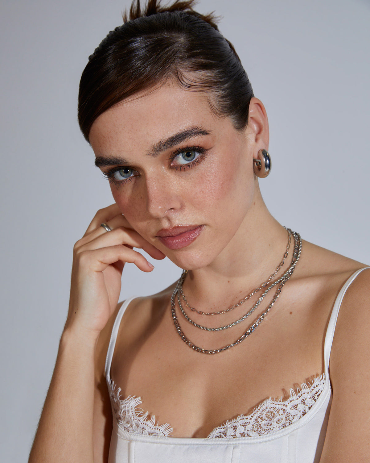 Maddie Hoop Earring SILVER