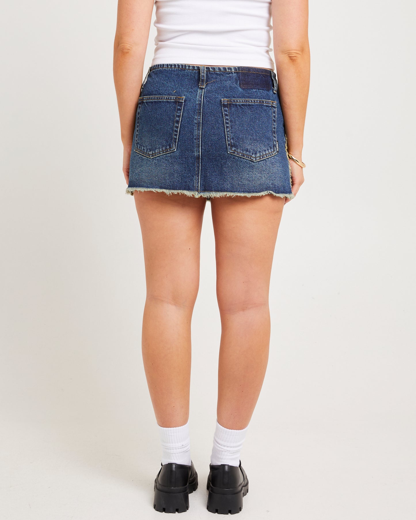Manilla Denim Mini Skirt