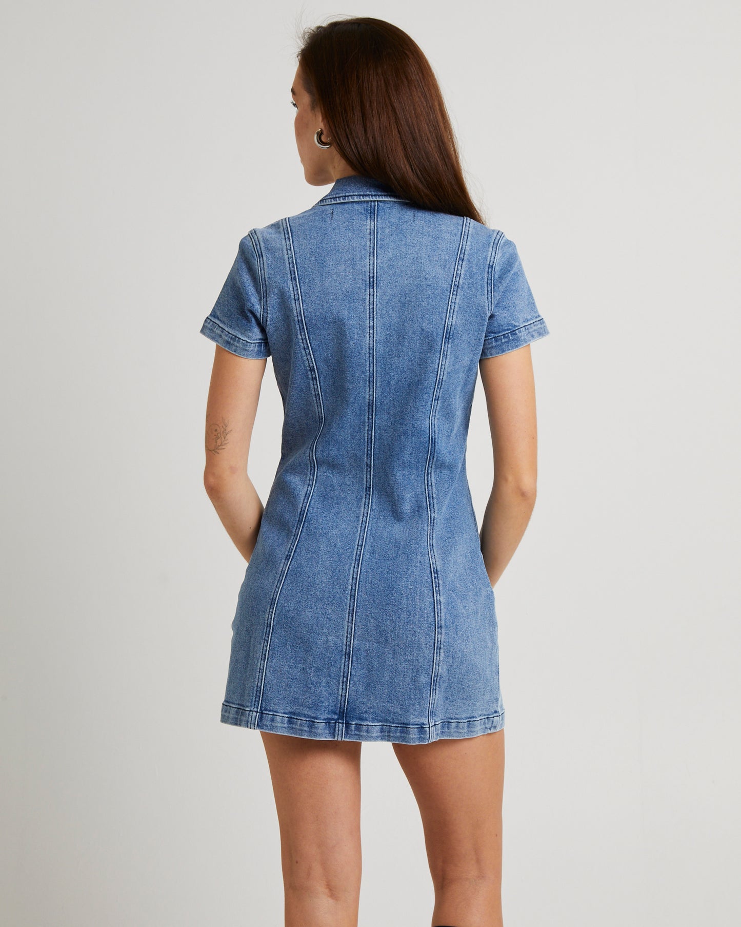 Peta Denim Mini Dress