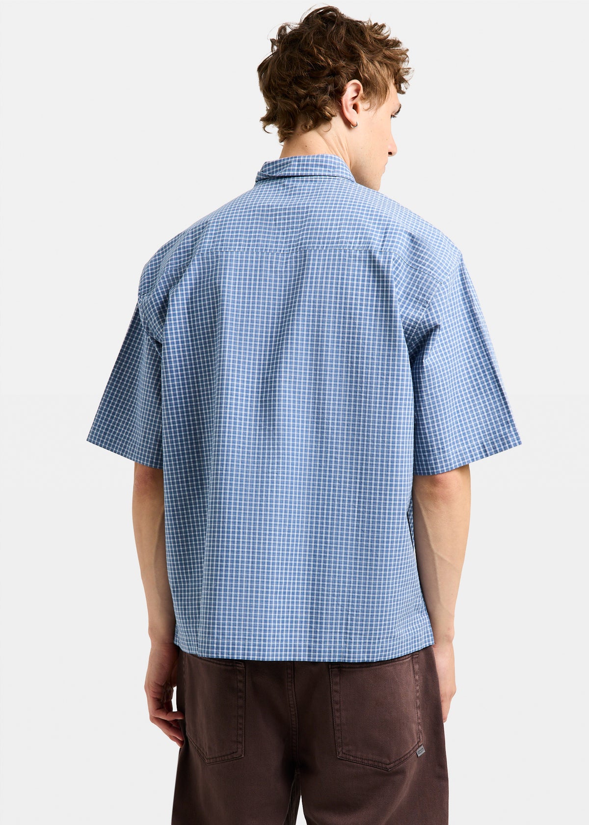 Skate Shirt INDIGO CHECK