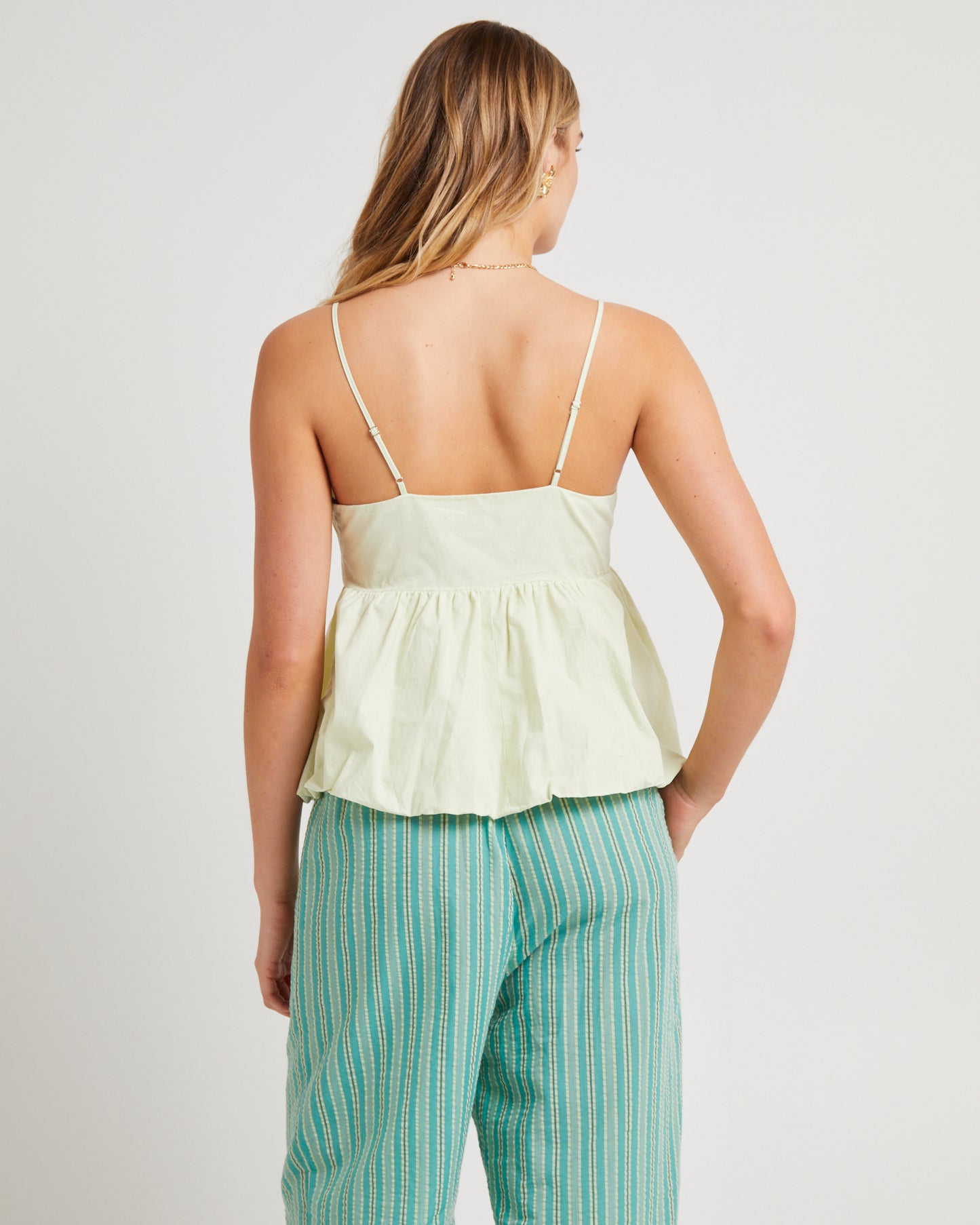 Marina Bubble Hem Top