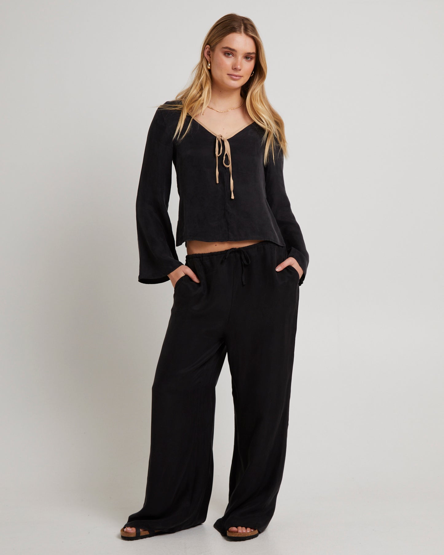 Tie Up Pants