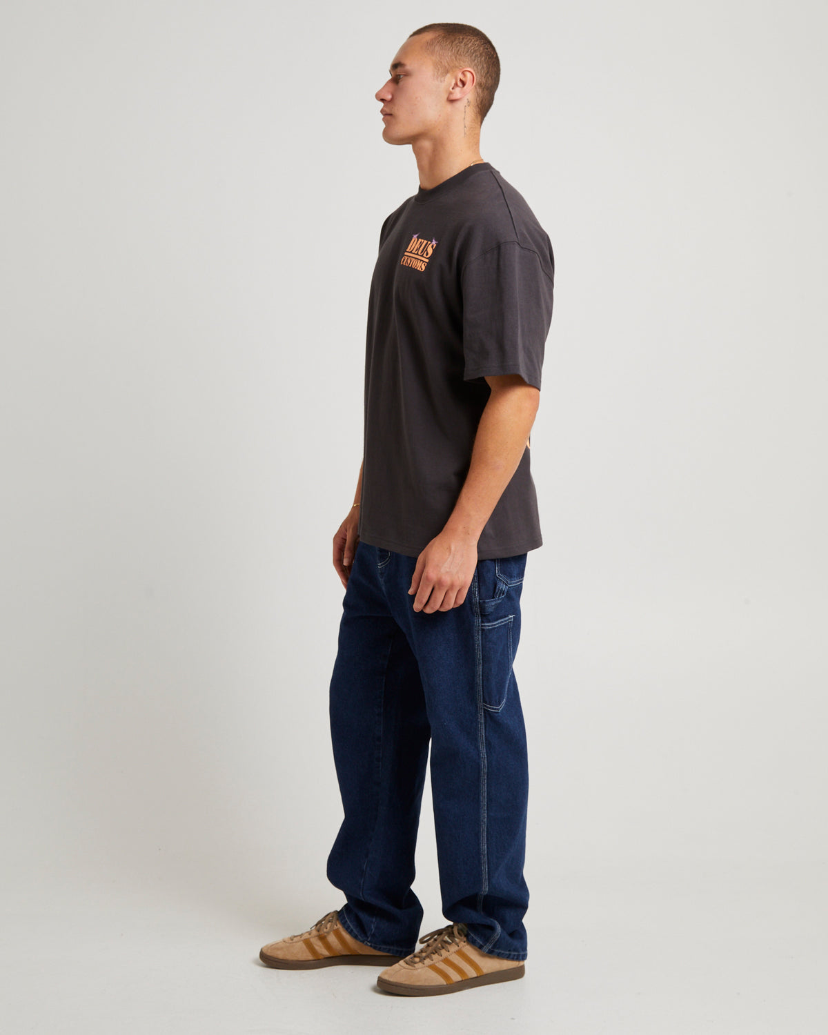Public Nuisance Short Sleeve T-Shirt ANTHRACITE