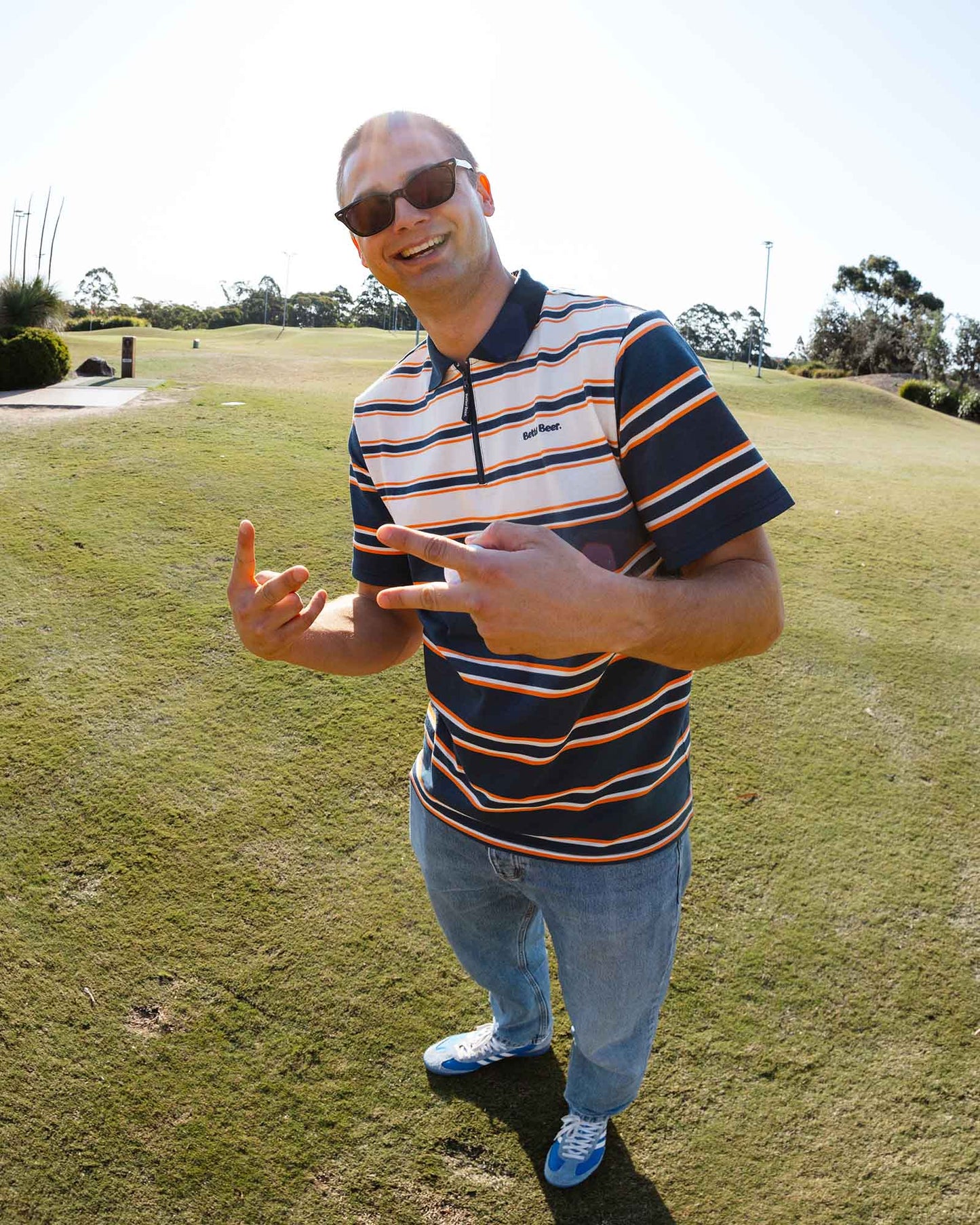 Golf Polo Wordmark Shirt