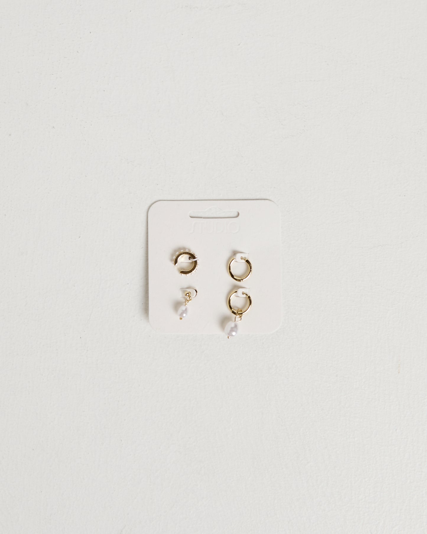 Statement Seeker Pearl Earring Pack