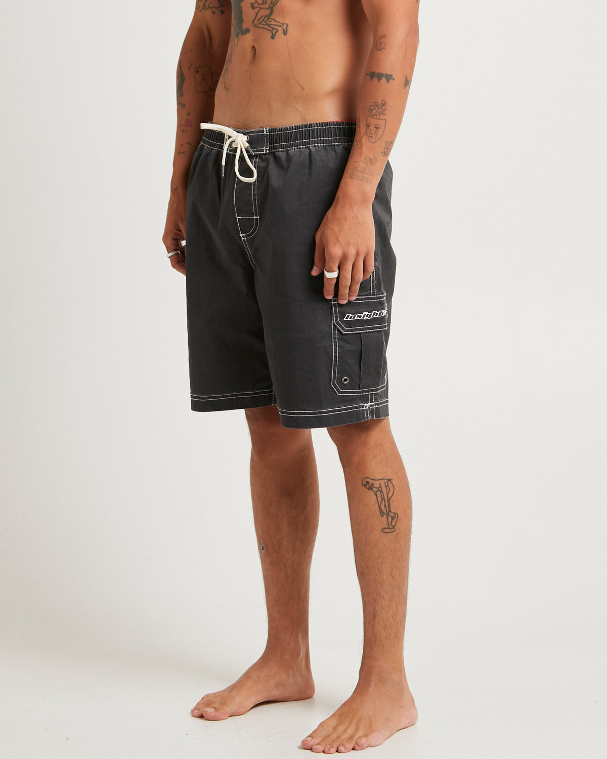Guided Cargo Boardshort BLACK