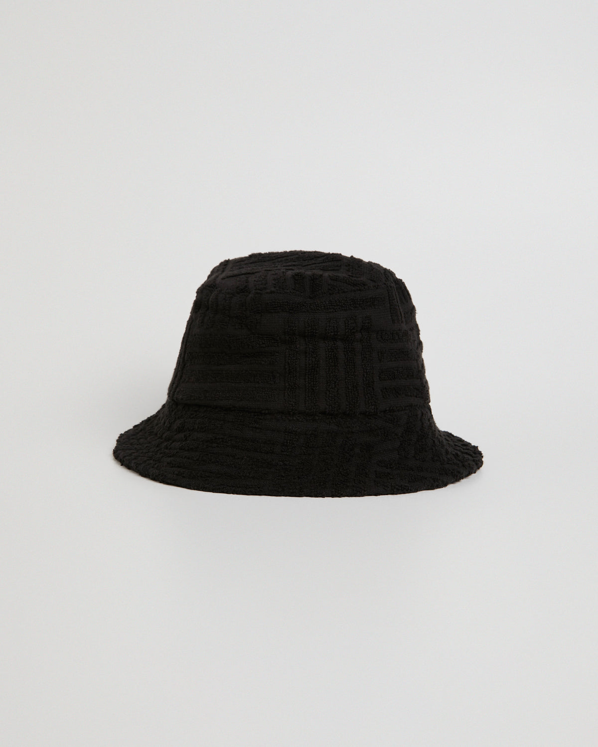 Soleil Bucket Hat Black BLACK TOWELLING /GOLD