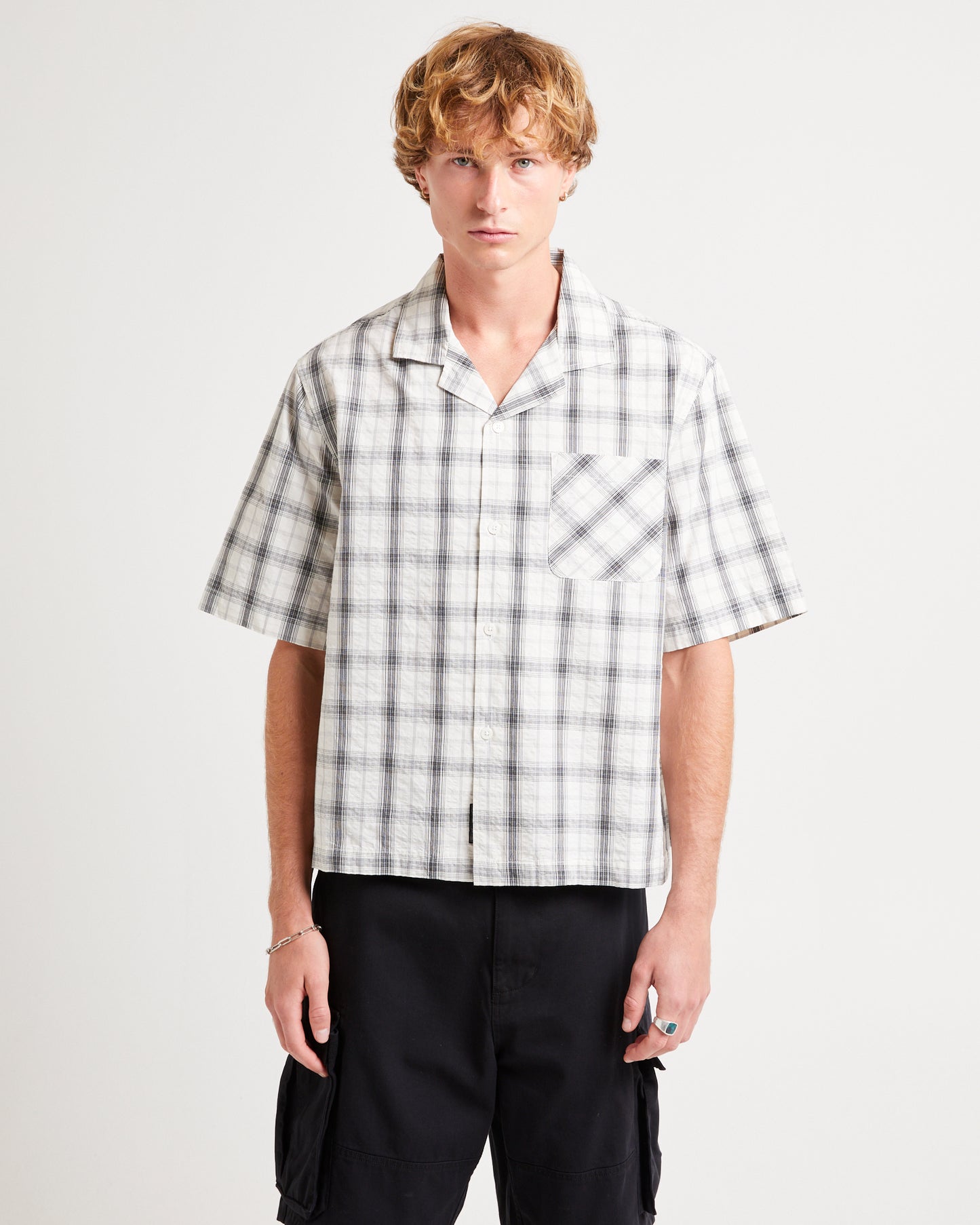 Homage Cropped Resort Shirt