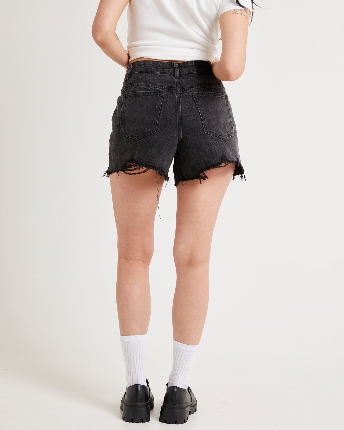 Frankie A-Line Denim Shorts