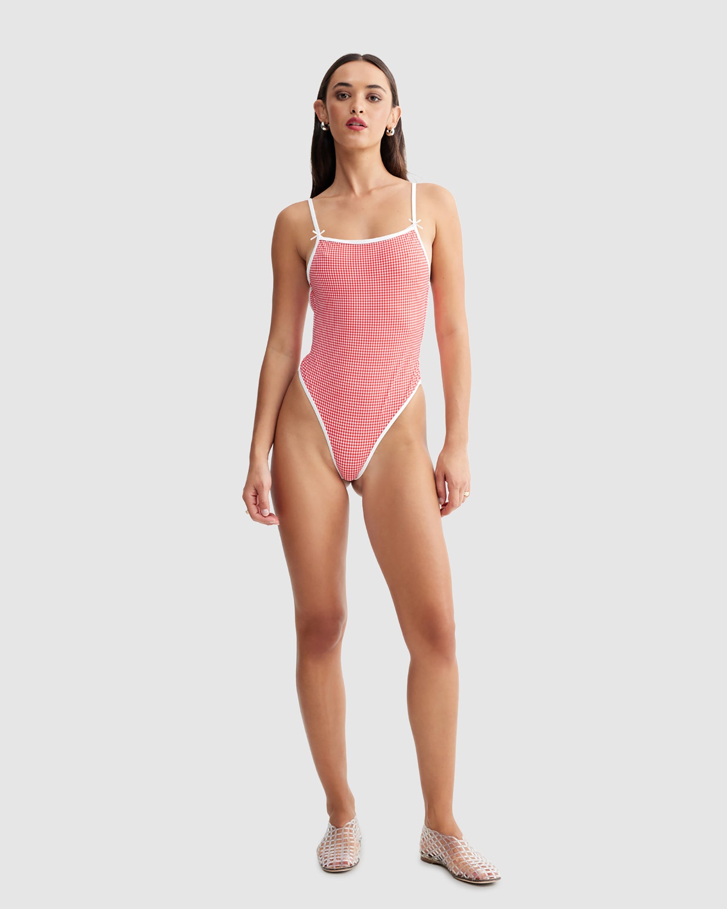 Gingham One Piece