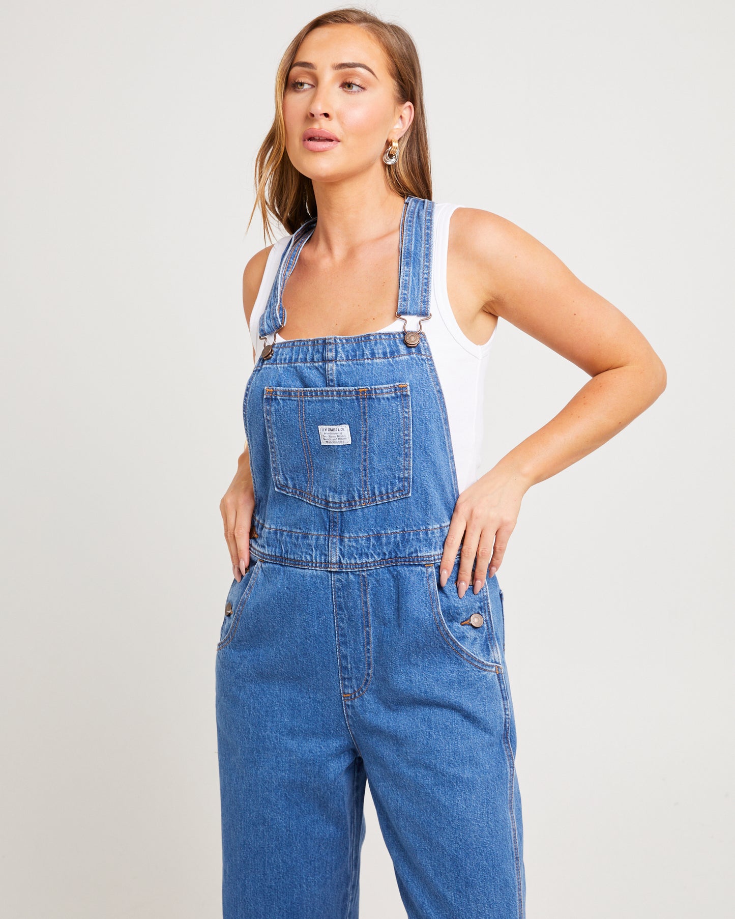Vintage Overalls What A Delight Blue