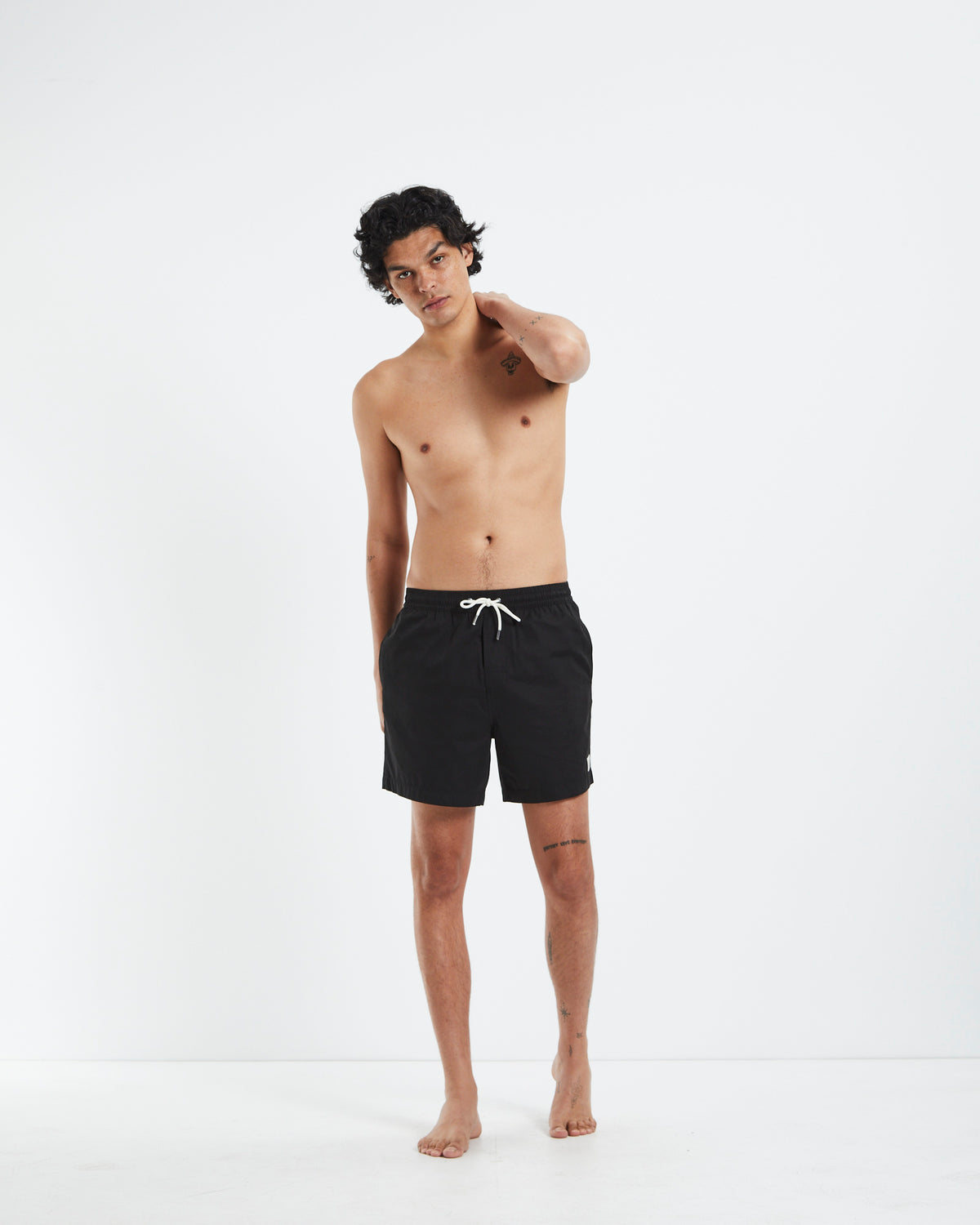 Newport Volley Boardshorts Black BLACK