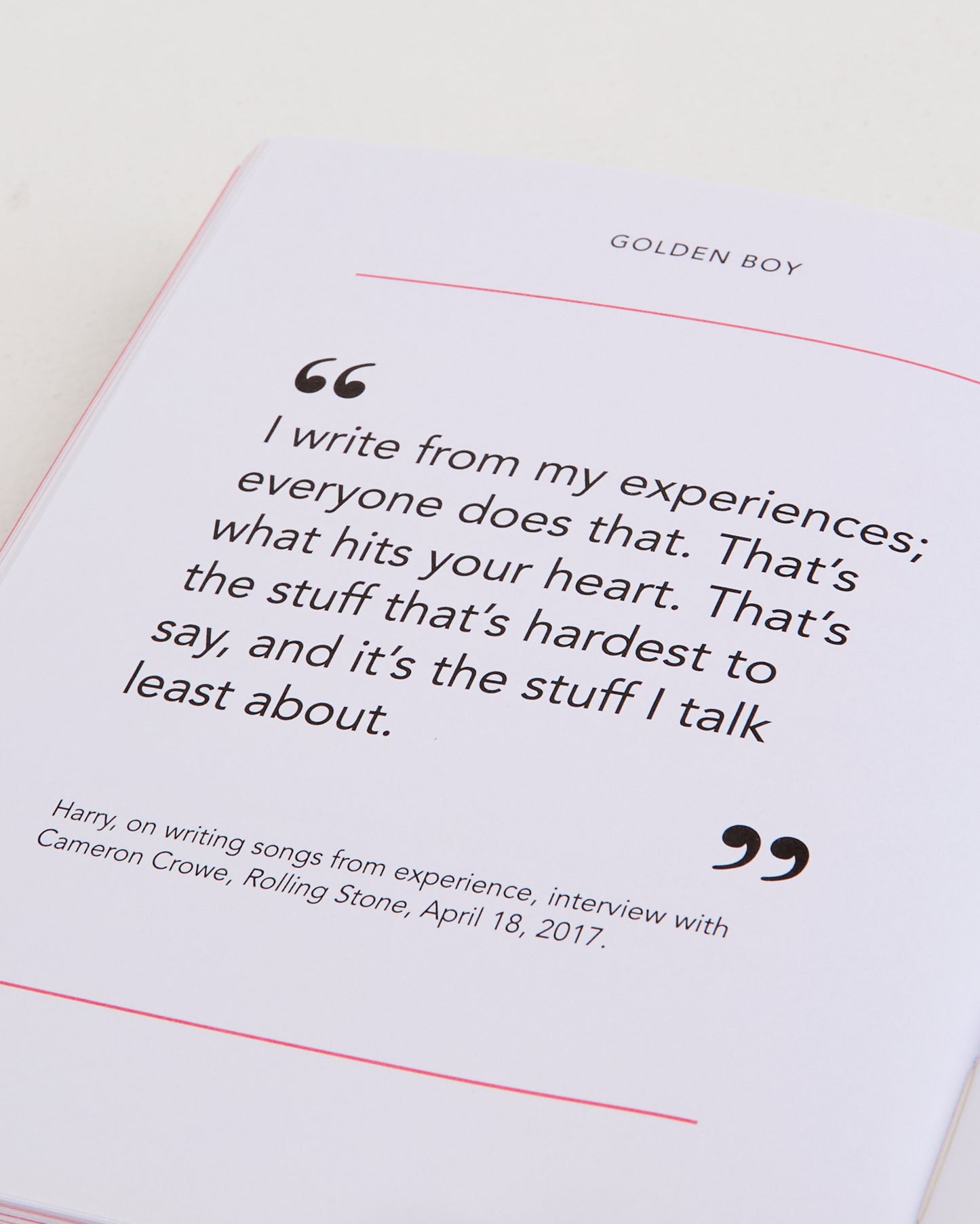 Little Guide To Harry Styles Book