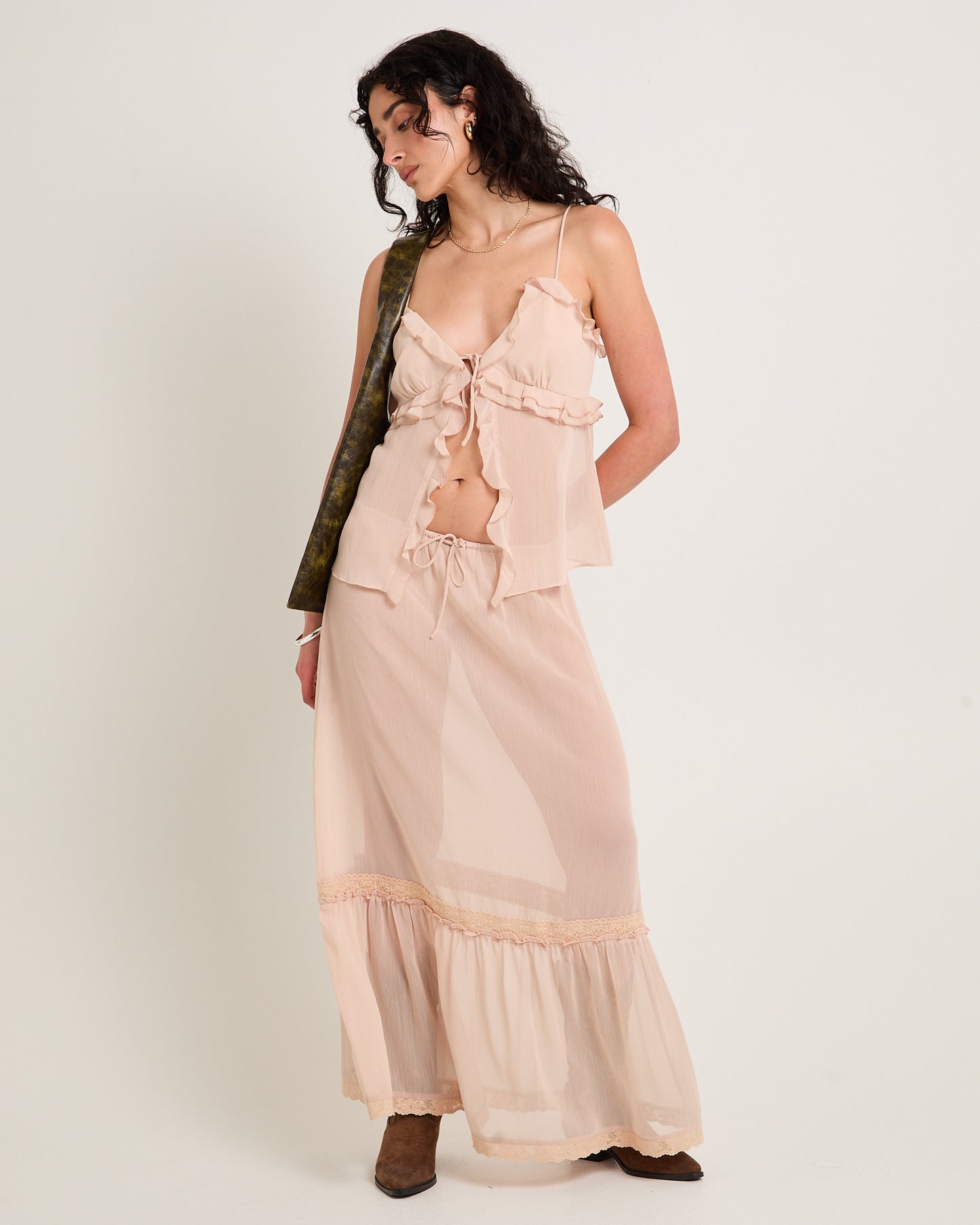 Sutton Boho Sheer Cami Top