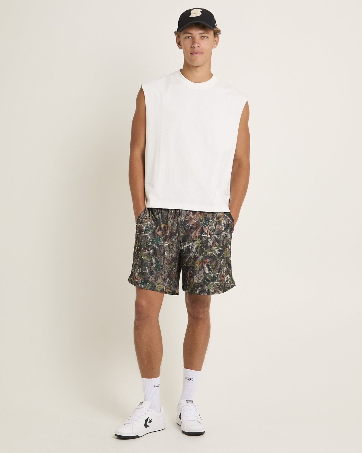 Melrose Mesh Shorts CAMO