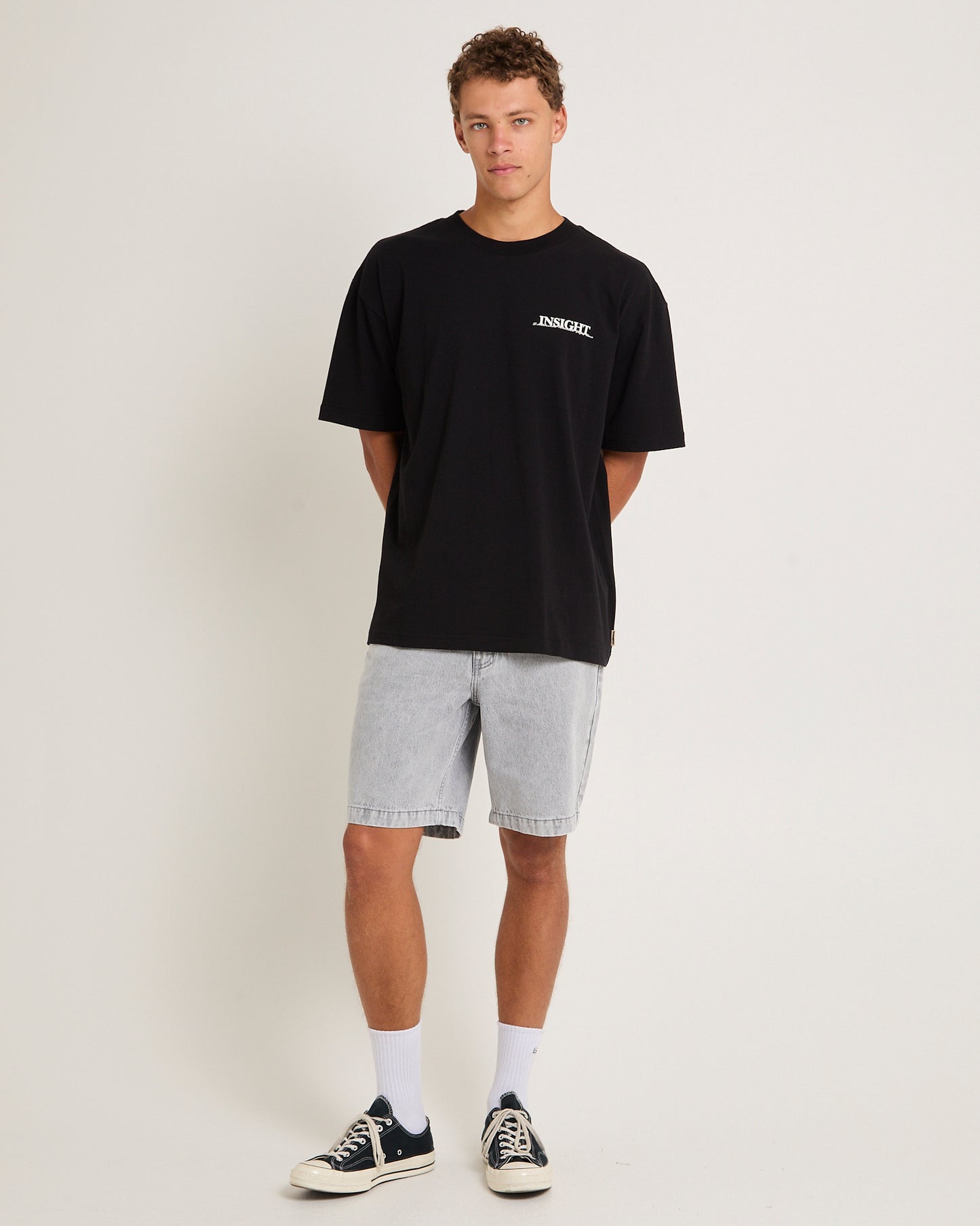 Distort T-Shirt Vintage Black