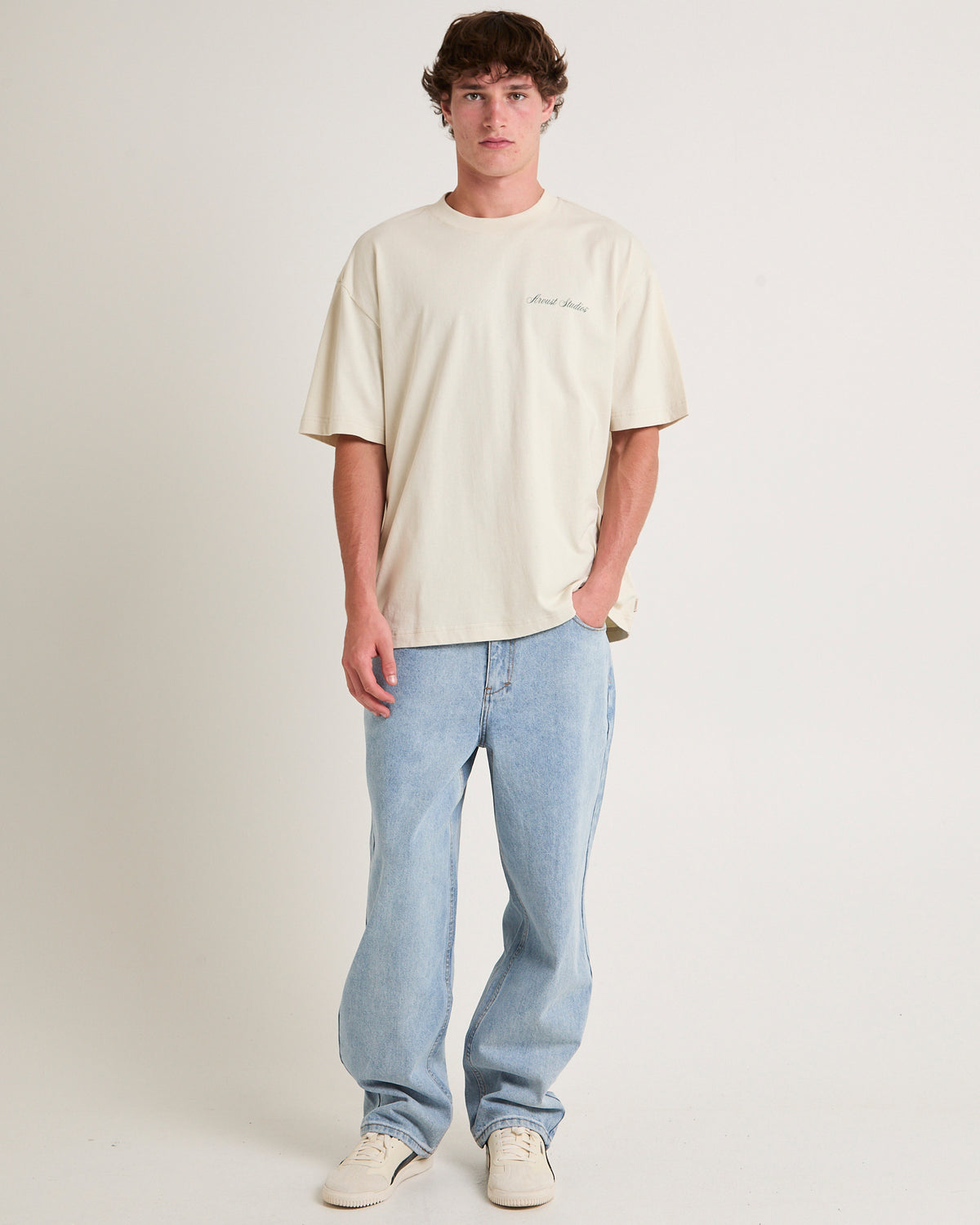 York T-Shirt VINTAGE WHITE