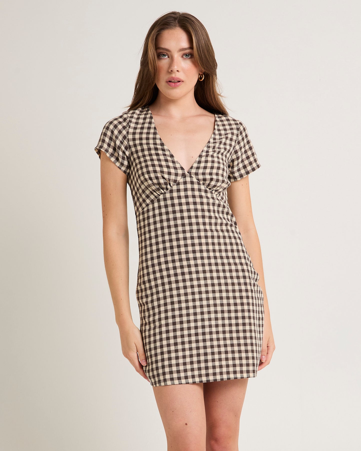 Gambet Check Tea Dress