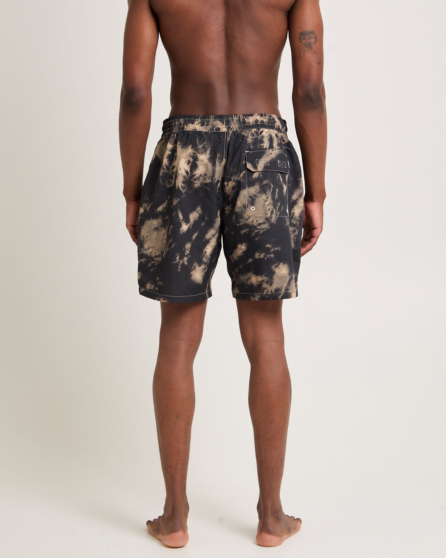 Tie Die Baywatch Swim Shorts