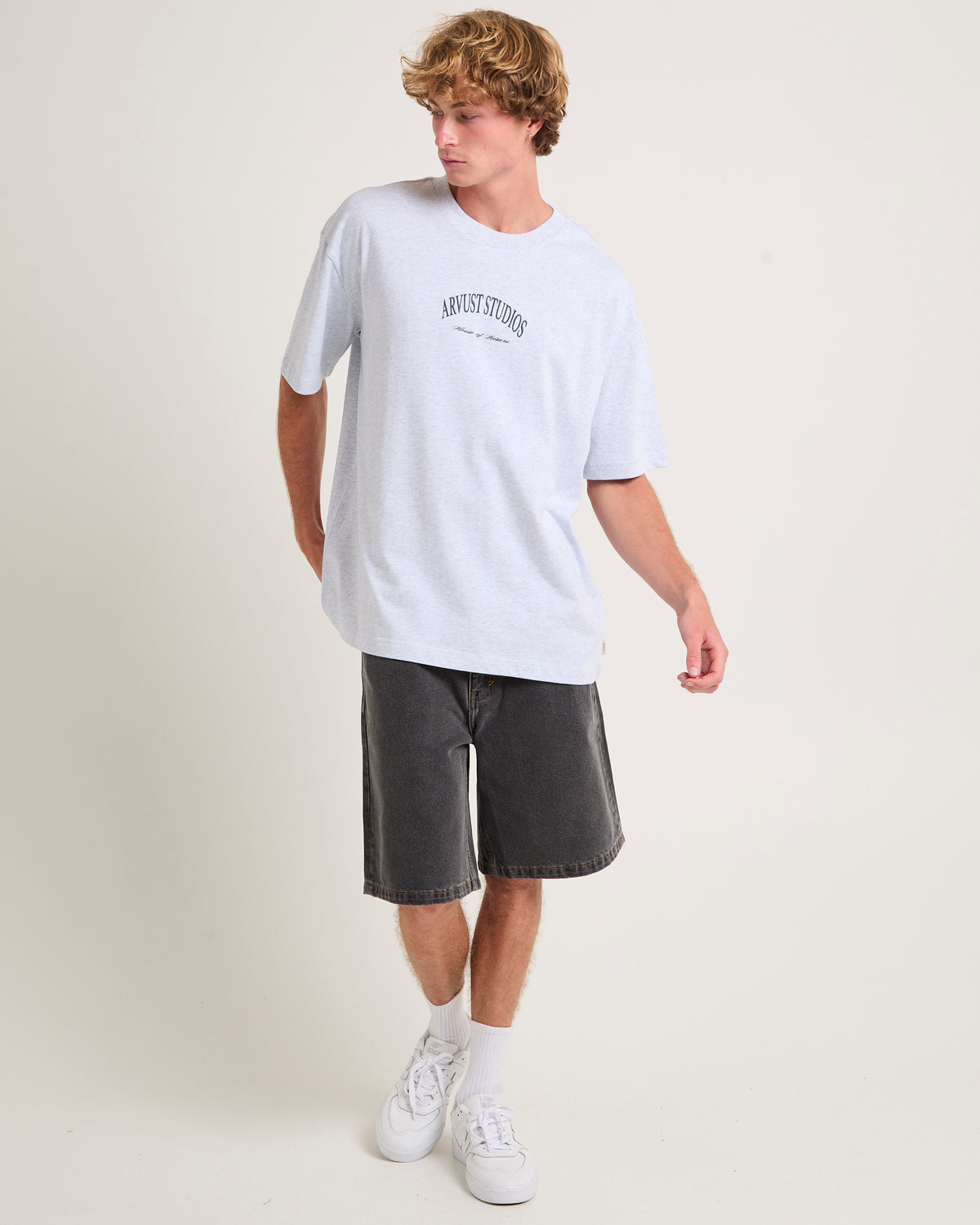 Arc Logo  T-Shirt FROST MARL
