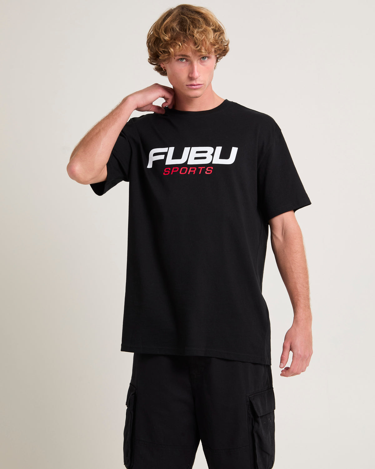 Corporate Sports T-Shirt in Black BLACK