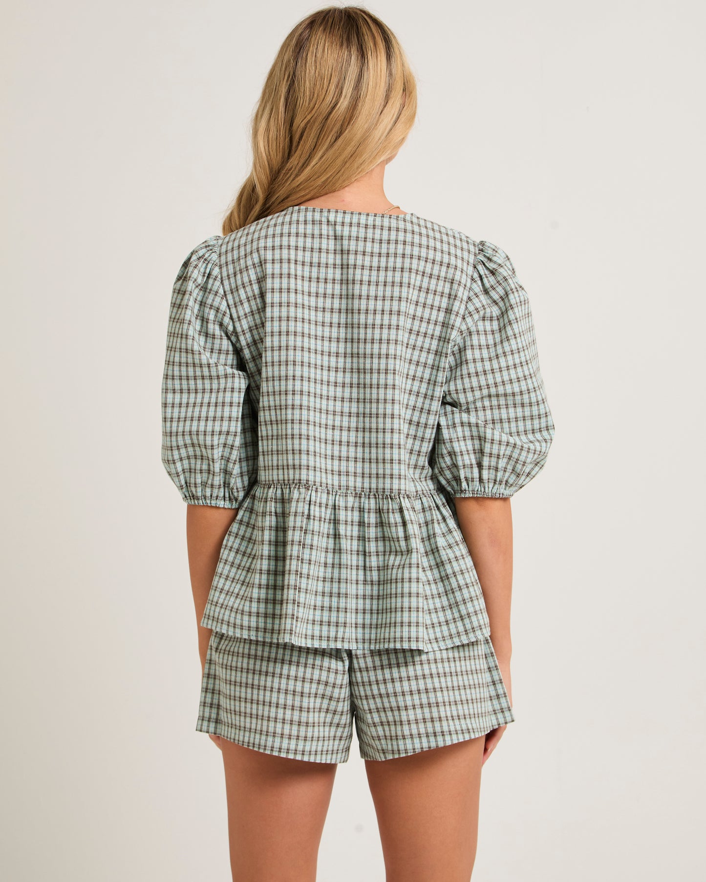 Delmar Check Frill Shirt