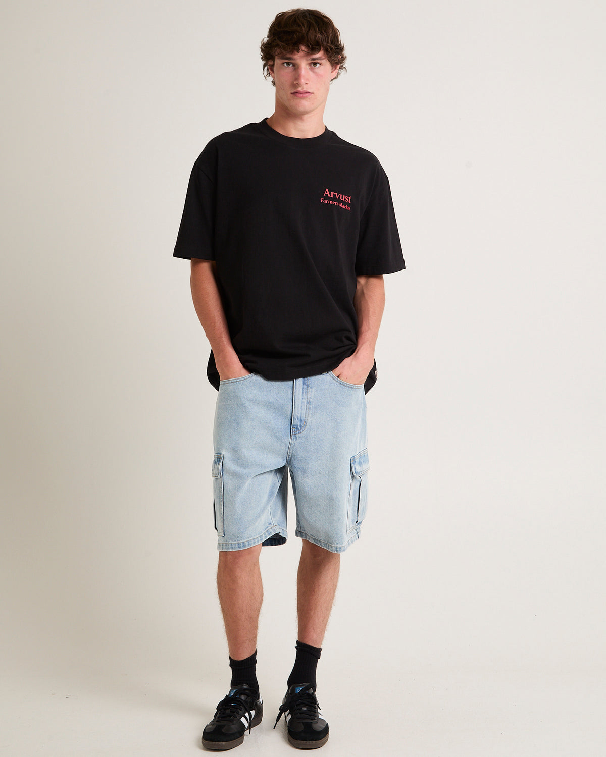 Farmers Market T-Shirt BLACK