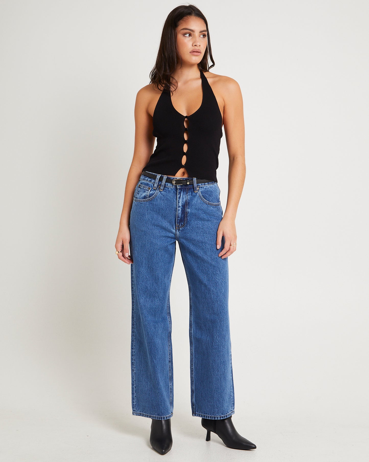 Kaia Keyhole Halter Top