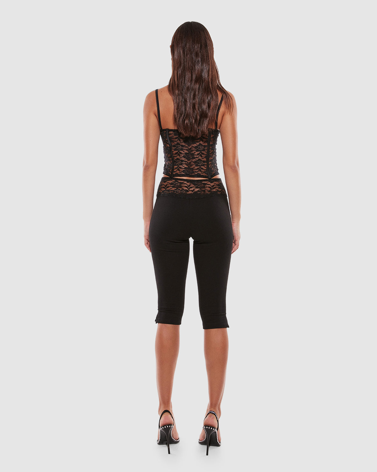 Melaine Capri Pants BLACK