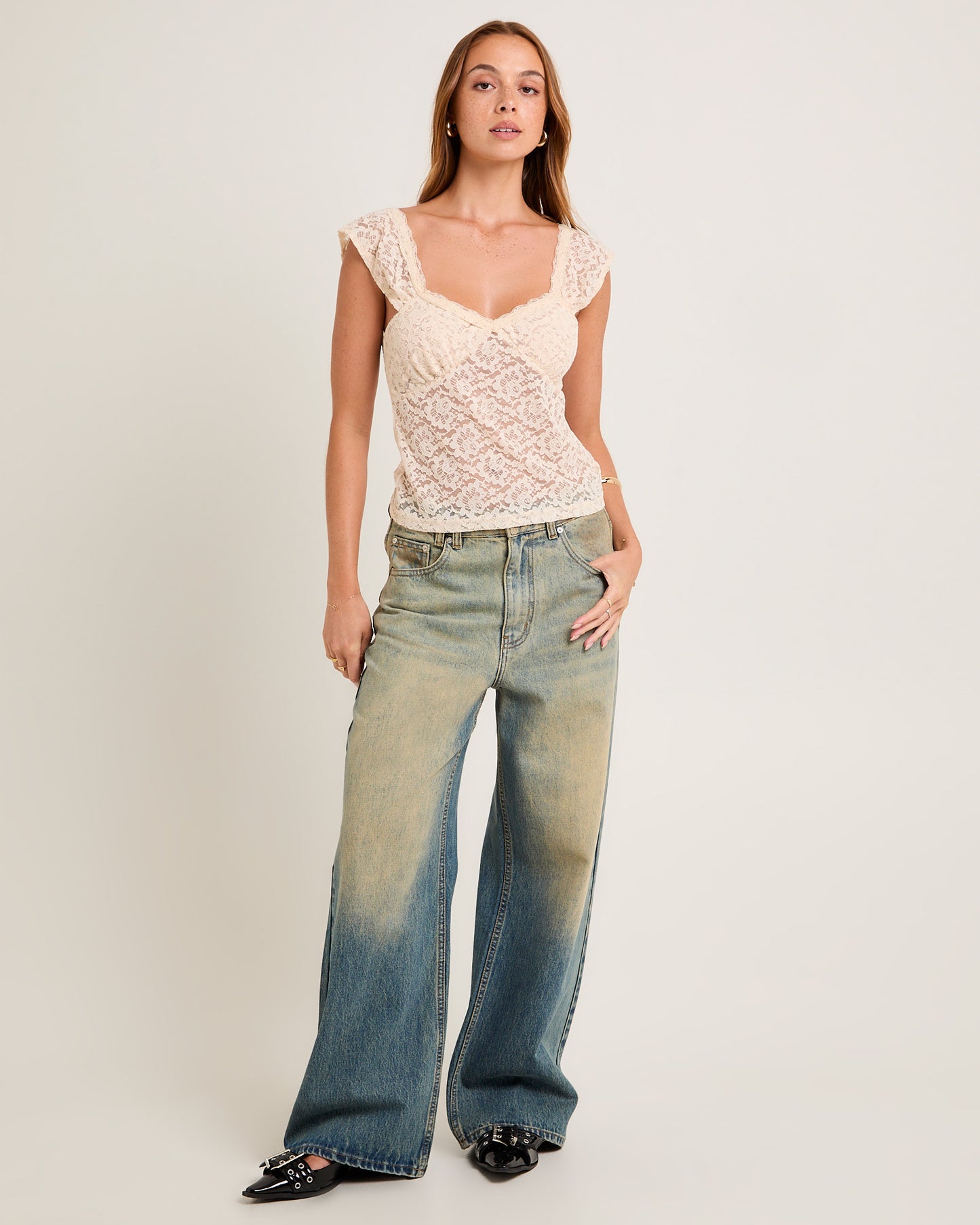 Rosalie Lace Top