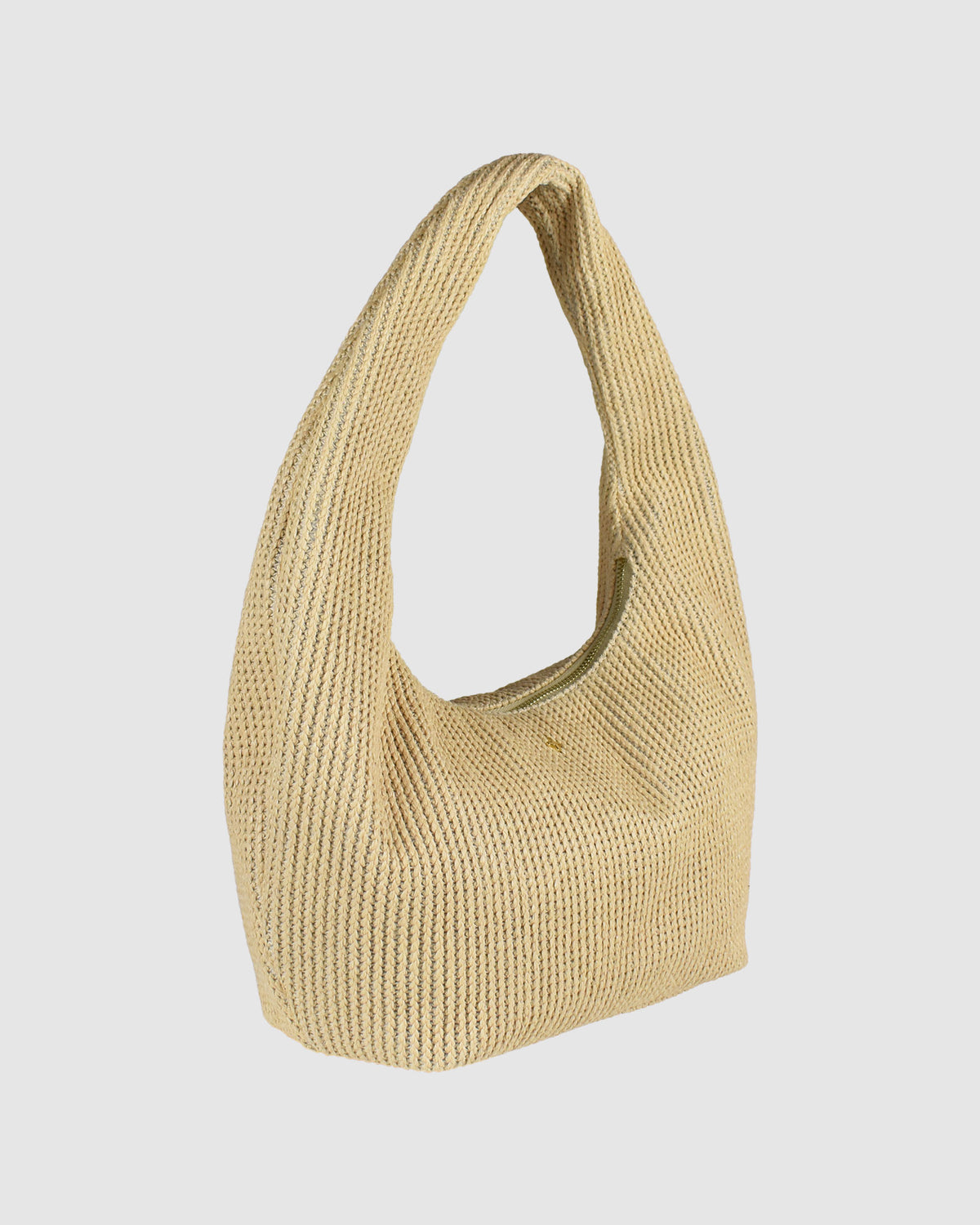 Playa Shoulder Bag SAND RAFFIA/GOLD