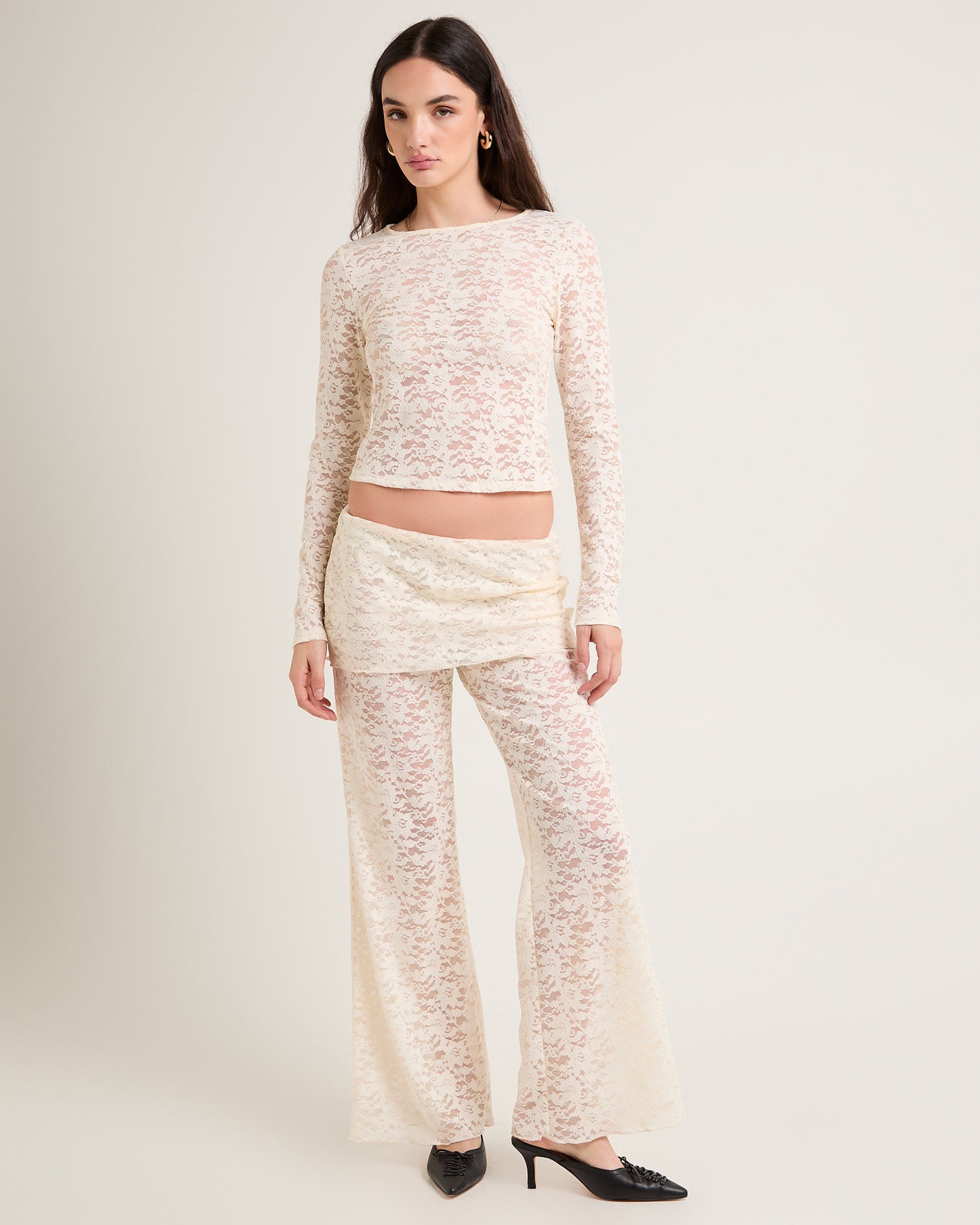 Eloise Lace Long Sleeve