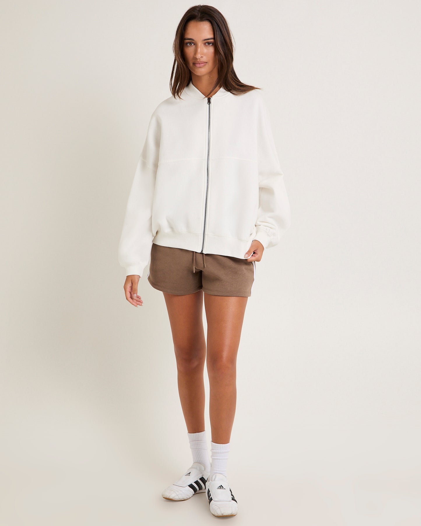 Subtitled Zip Bomber Jacket