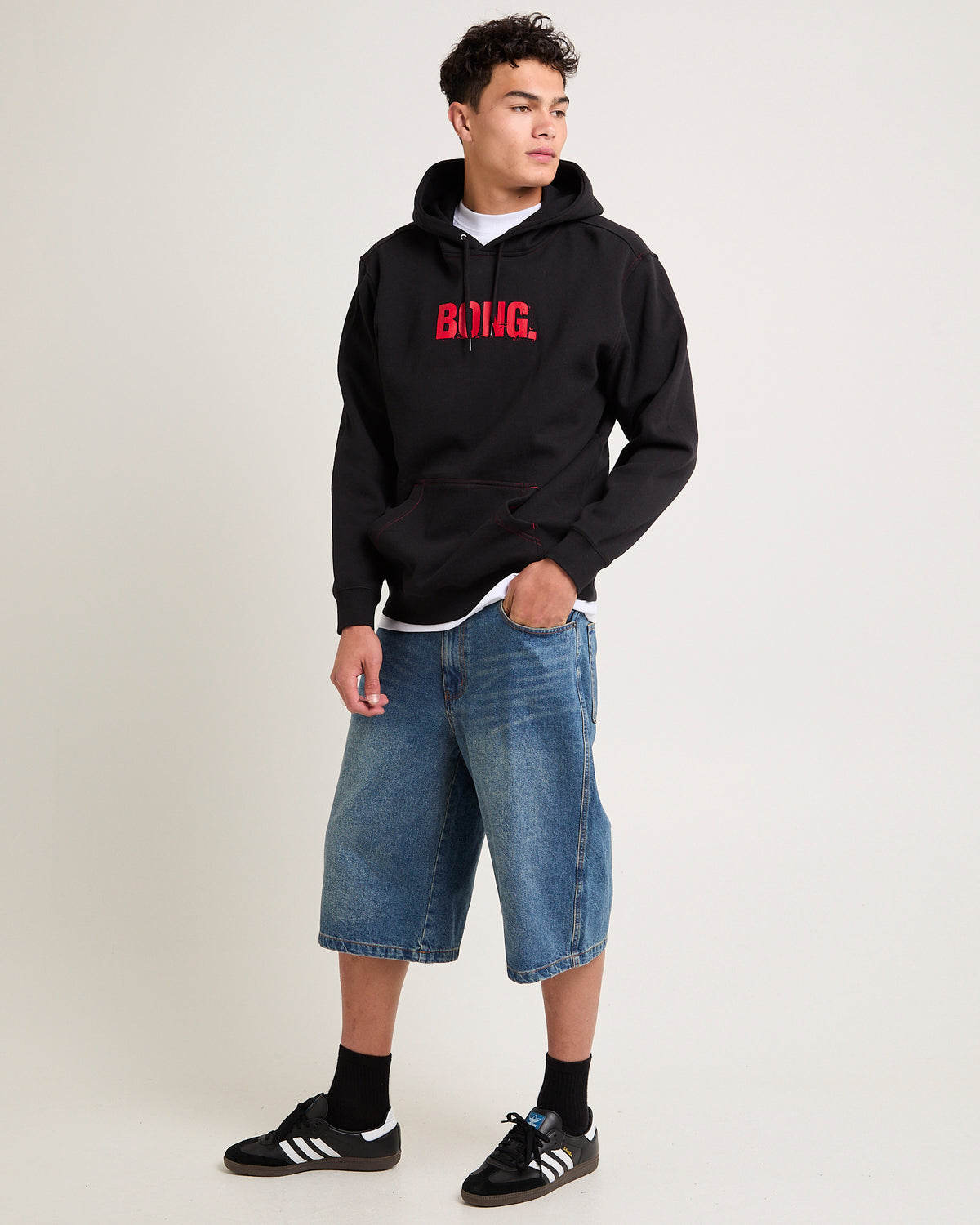 Bong Core Pop Hoodie BLACK