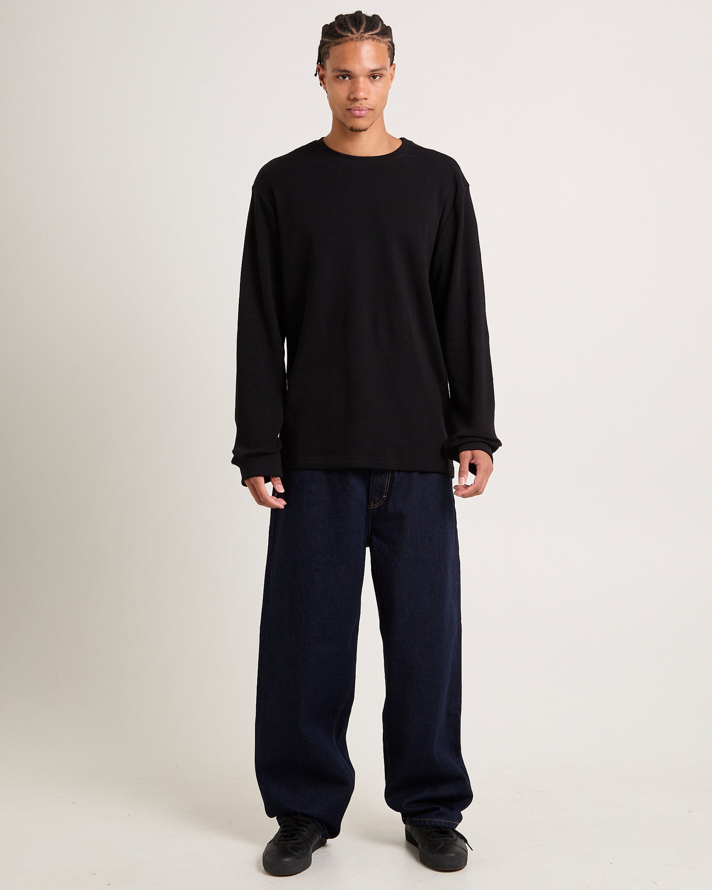 Waffle Long Sleeve Top