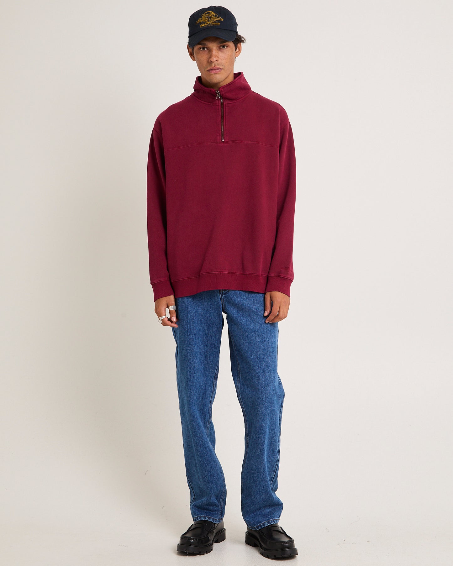 Script 1/4 Zip Fleece Jumper